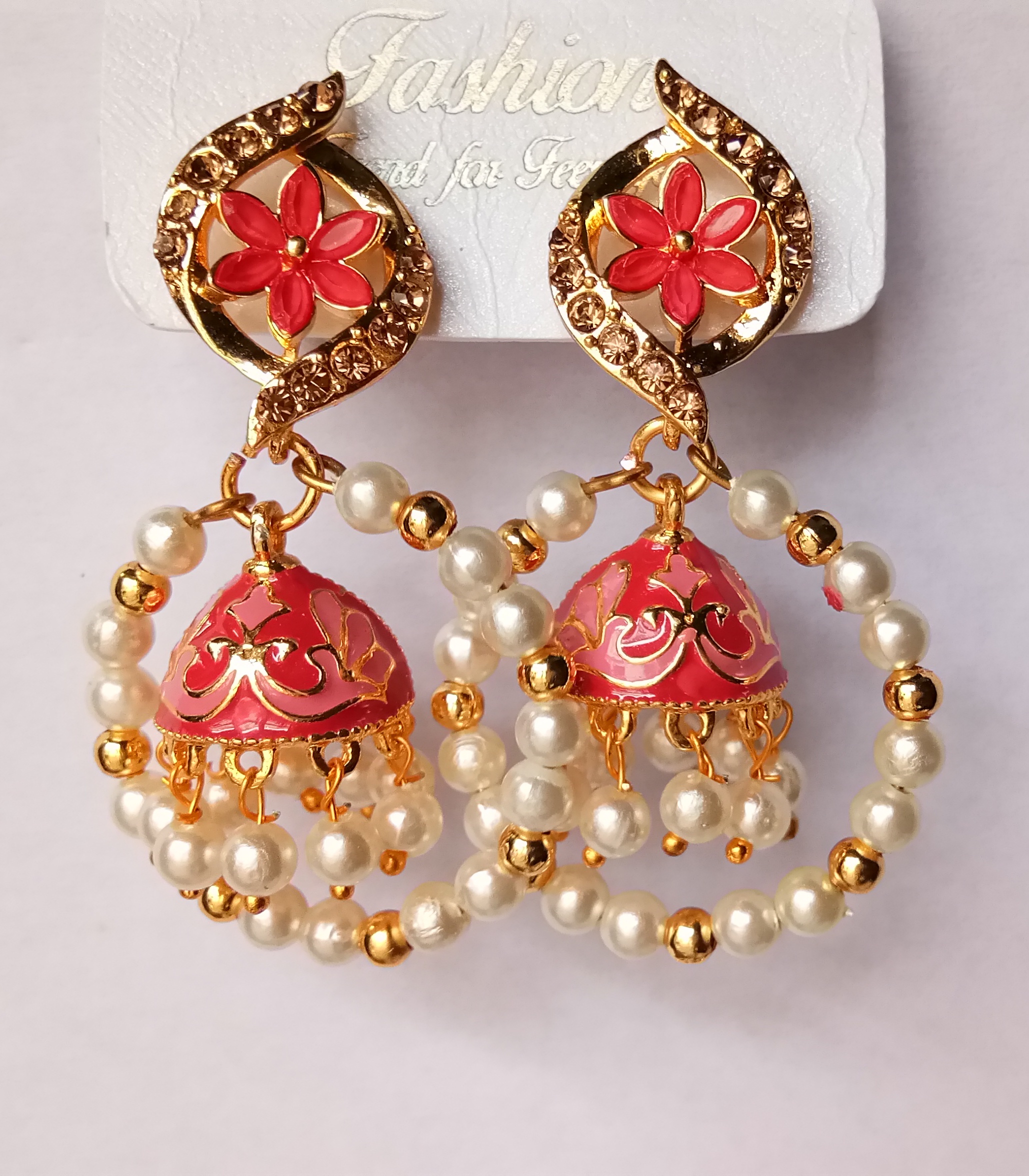 LG/RD ASVI/8667 ANT TOPS+BAALI SNG JHUMKI 521792