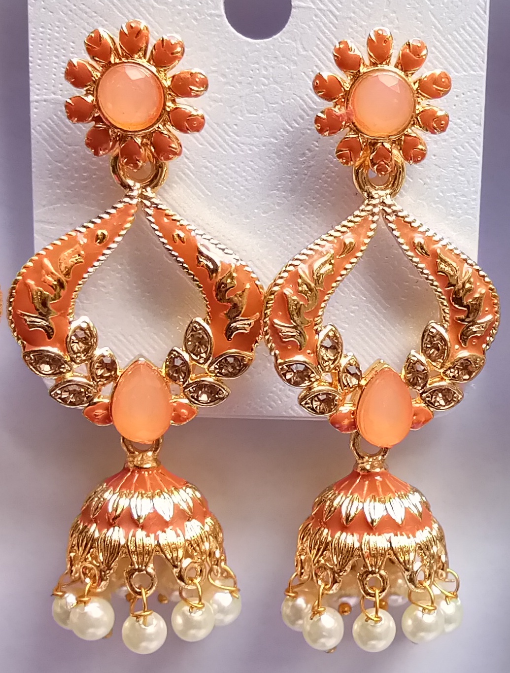 LG/RD ASVI ANT EARRINGS 521900