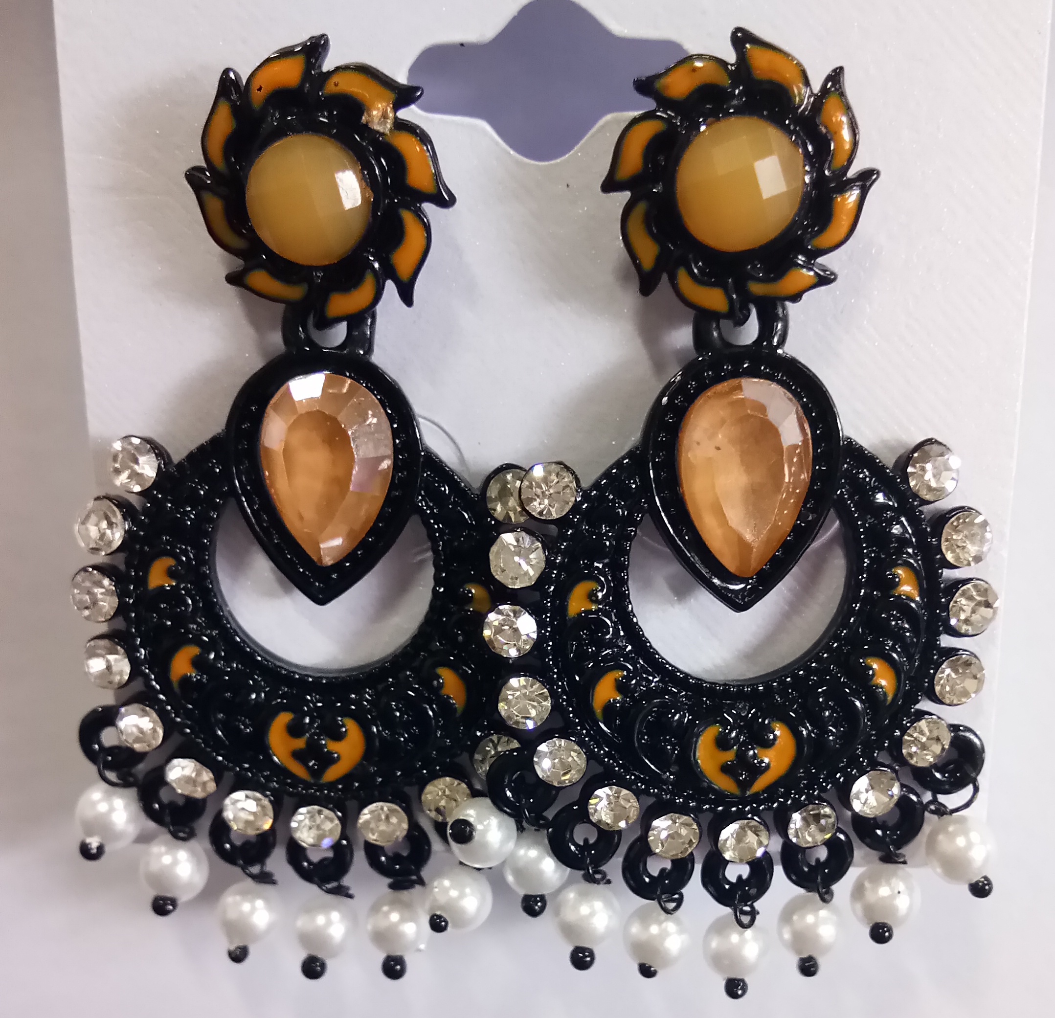 BLK DK CMN EARRINGS 521913