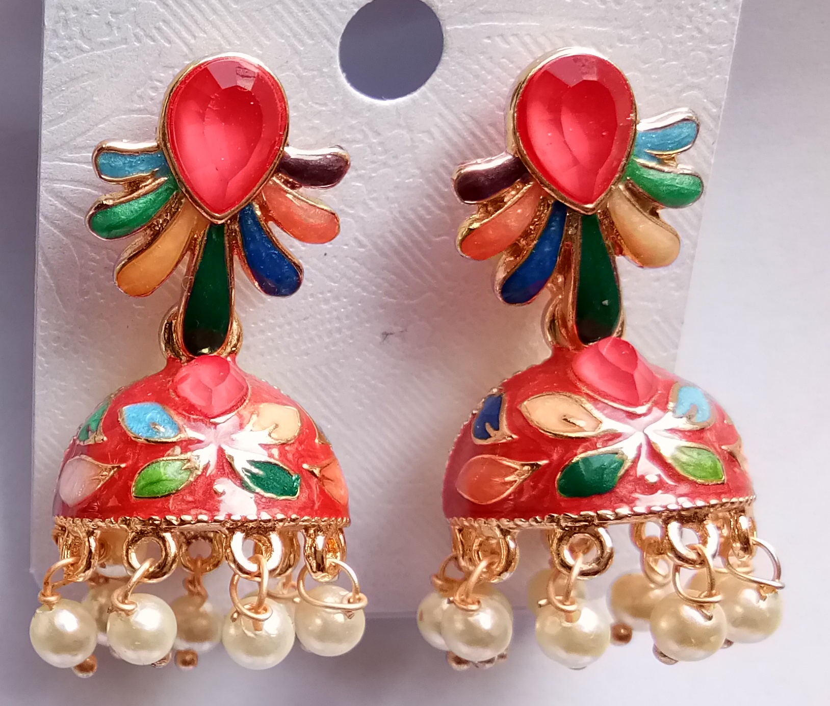 S RS 8667 MULTI JHUMKI 522331