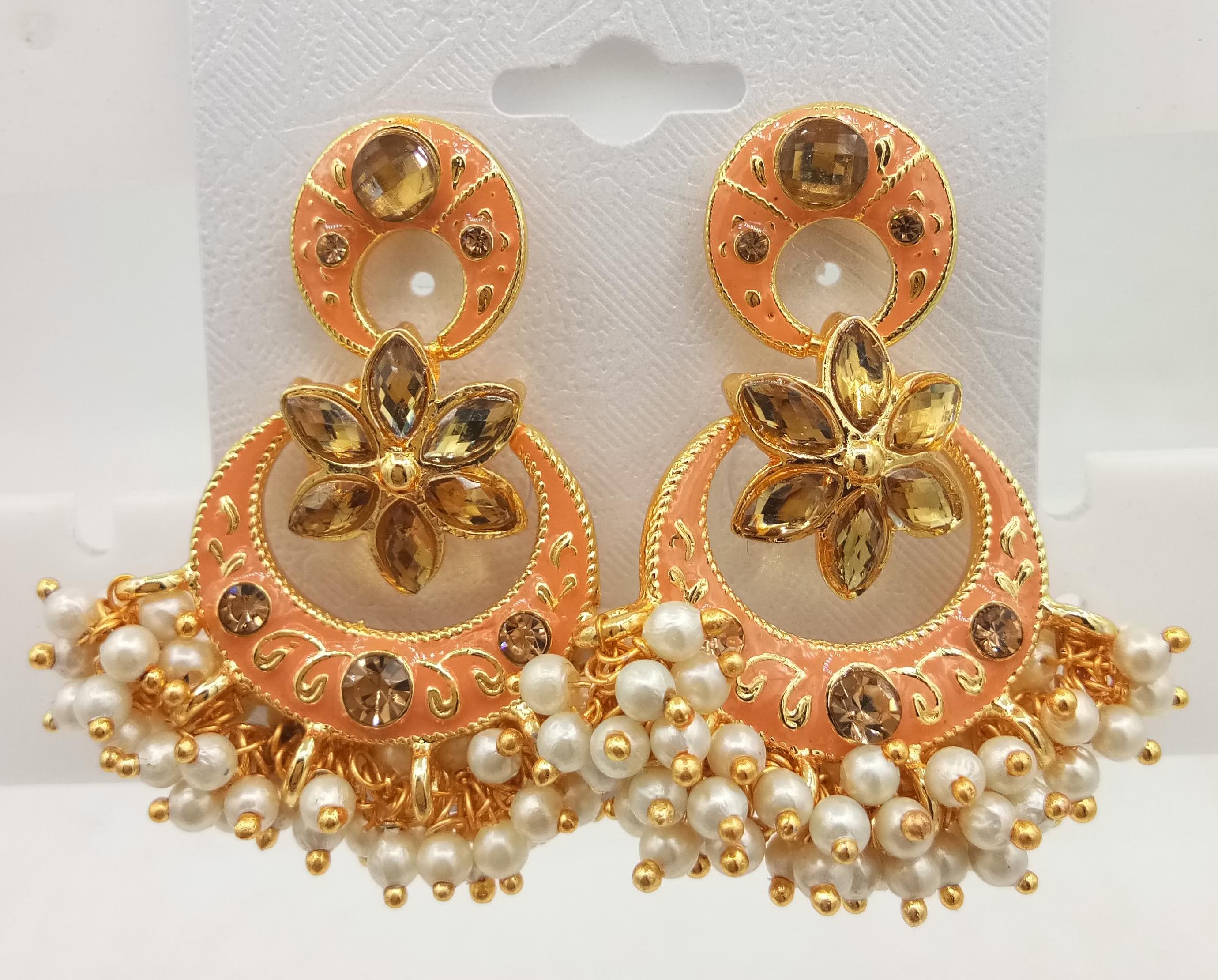 ROSE CMN CCHK GHUCHA EARRING - 523337