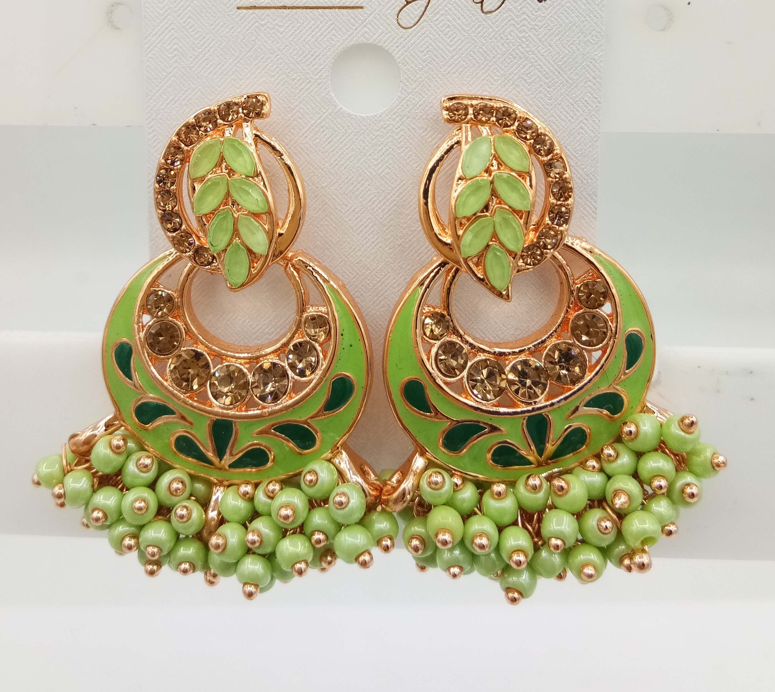 ROSE CMN + CLR ASSST + CLR GANTHAN EARRING - 523657