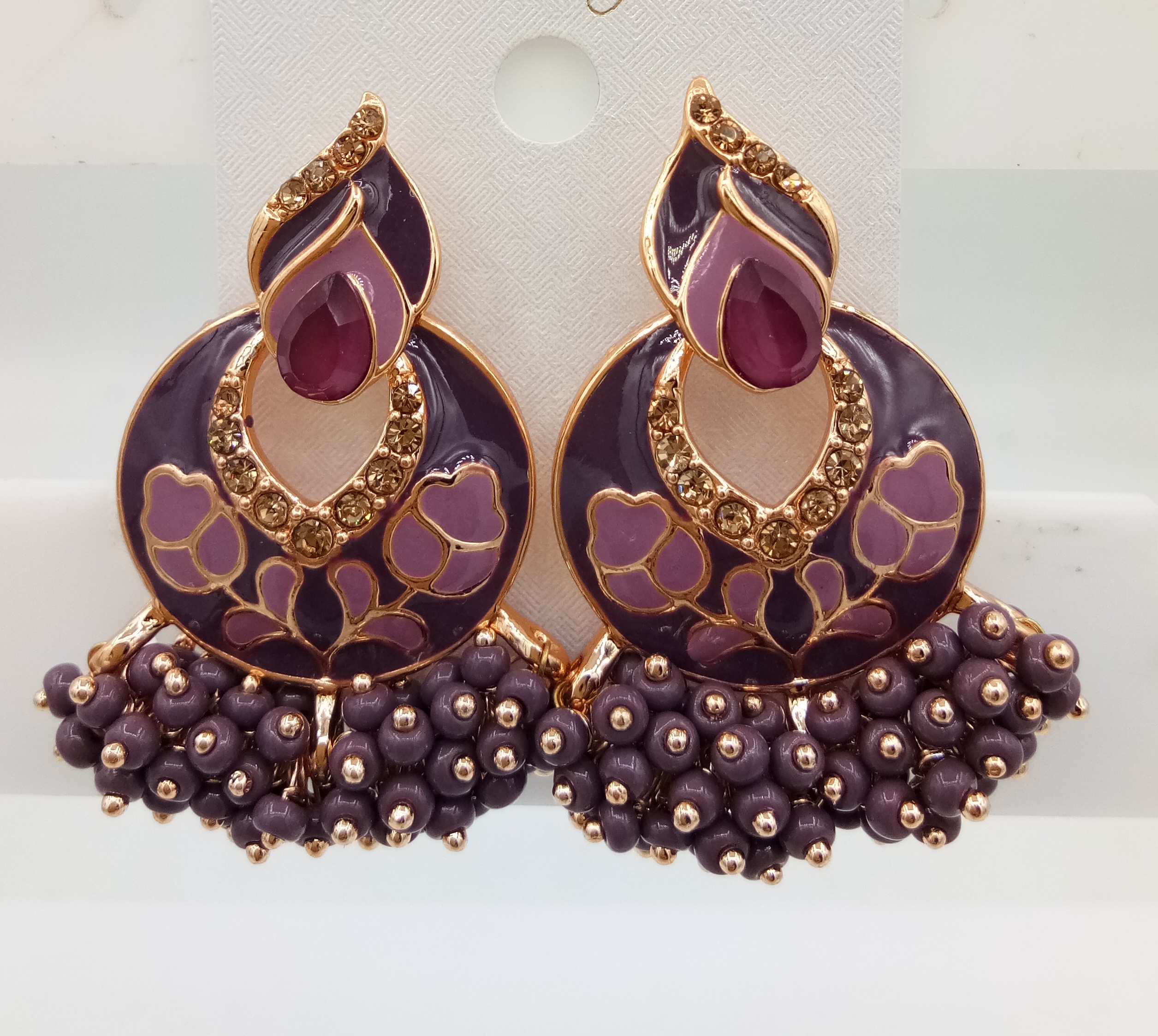 ROSE CMN + CLR ASSST + CLR GANTHAN EARRING - 523659