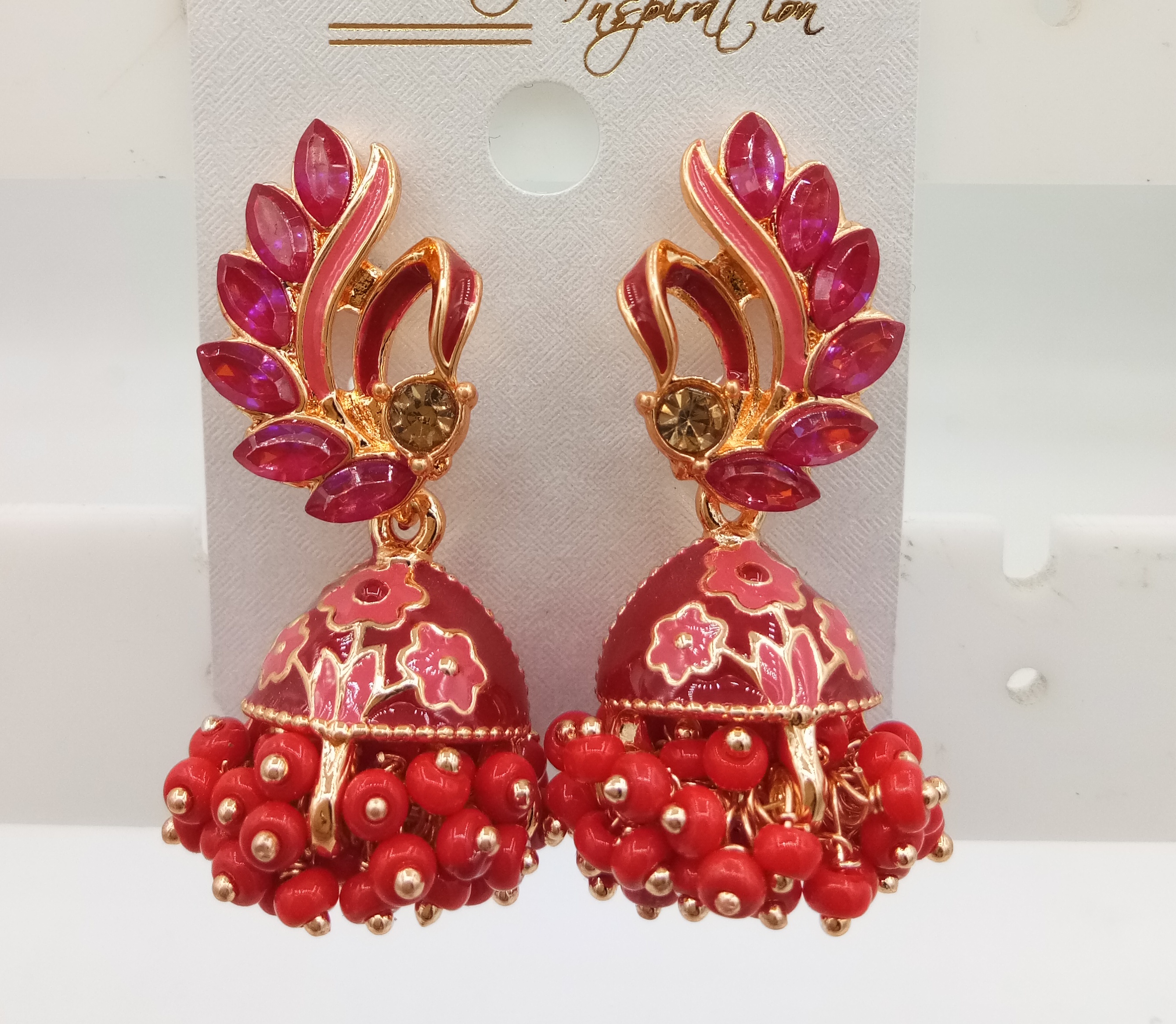 ROSE CMN + CLR ASSST + CLR GANTHAN JHUMKI  - 523662