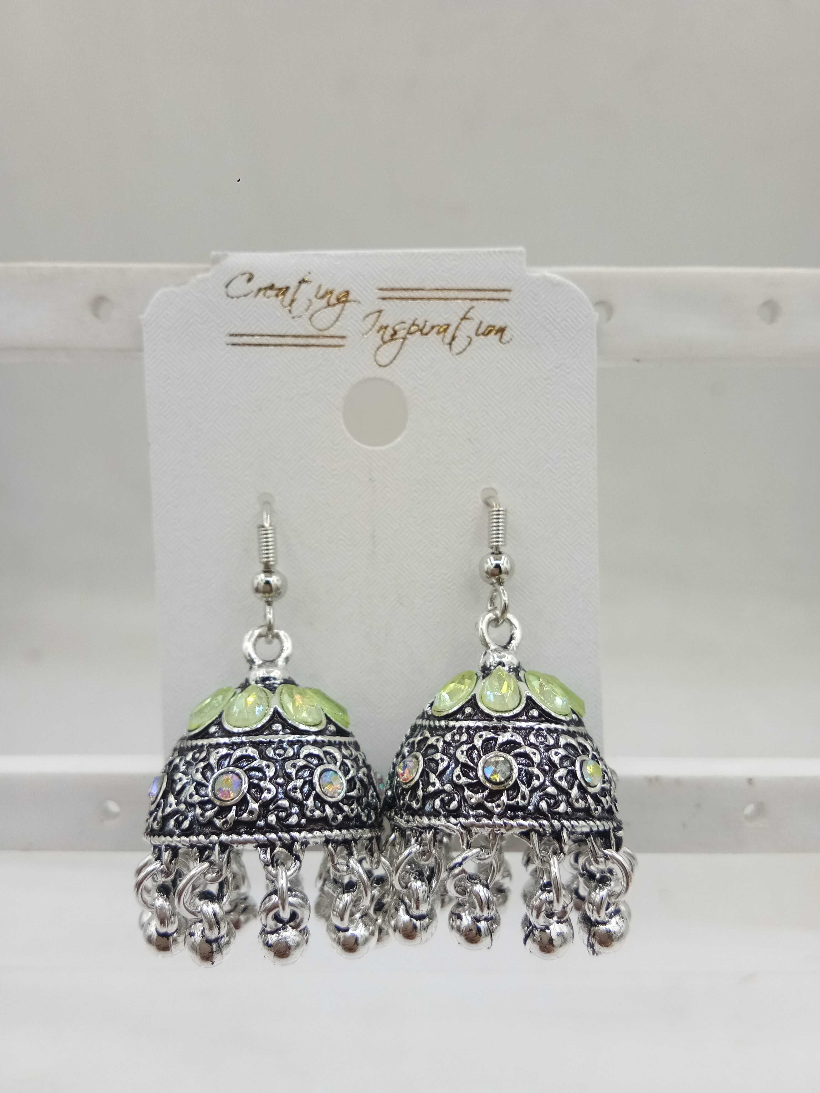 GERMAN SILVER AKDA CCHKS JHUMKI - 525033