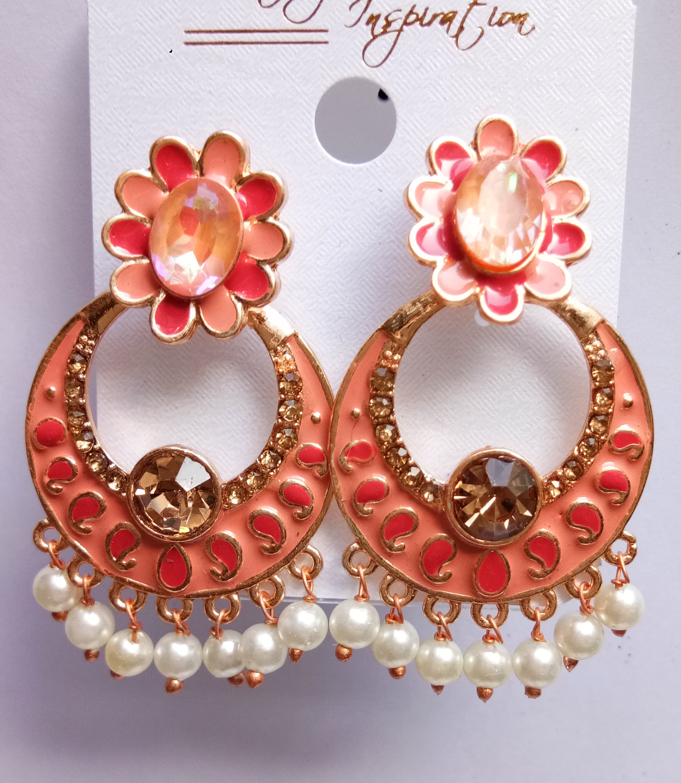 S RS 8667 DBL CLR EARRING 52951