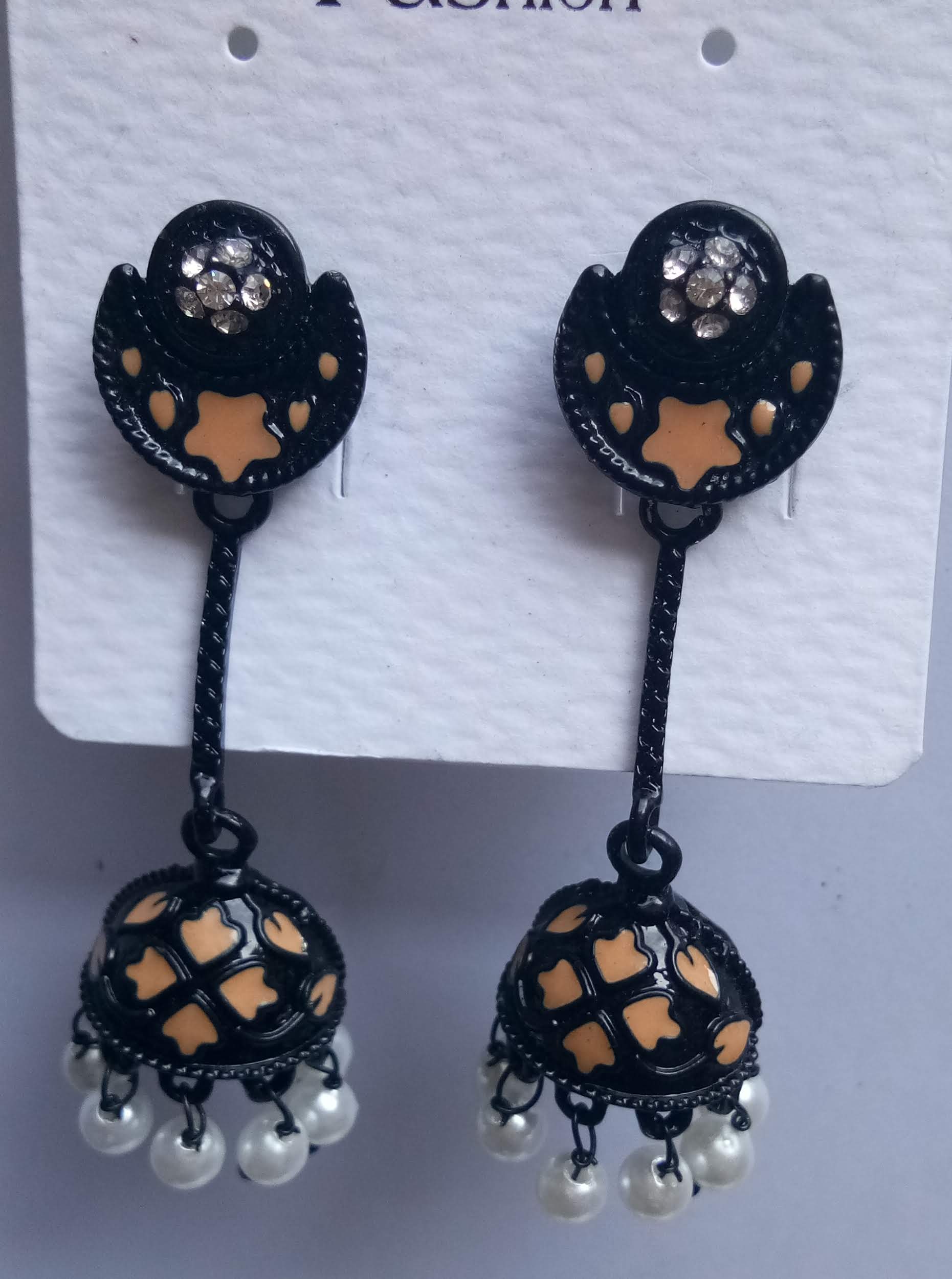 BLK  DBL CLR DANDI  JHUMKI 522526