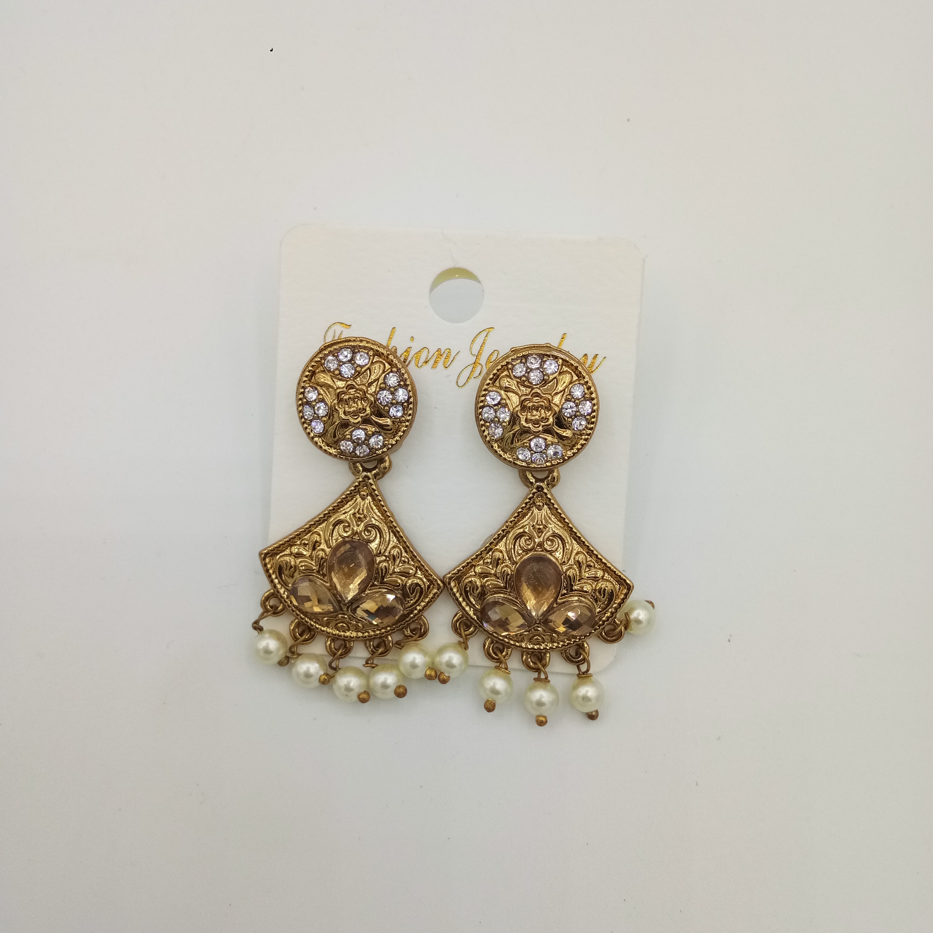 MEHNDI ANT EARRINGS - 52900