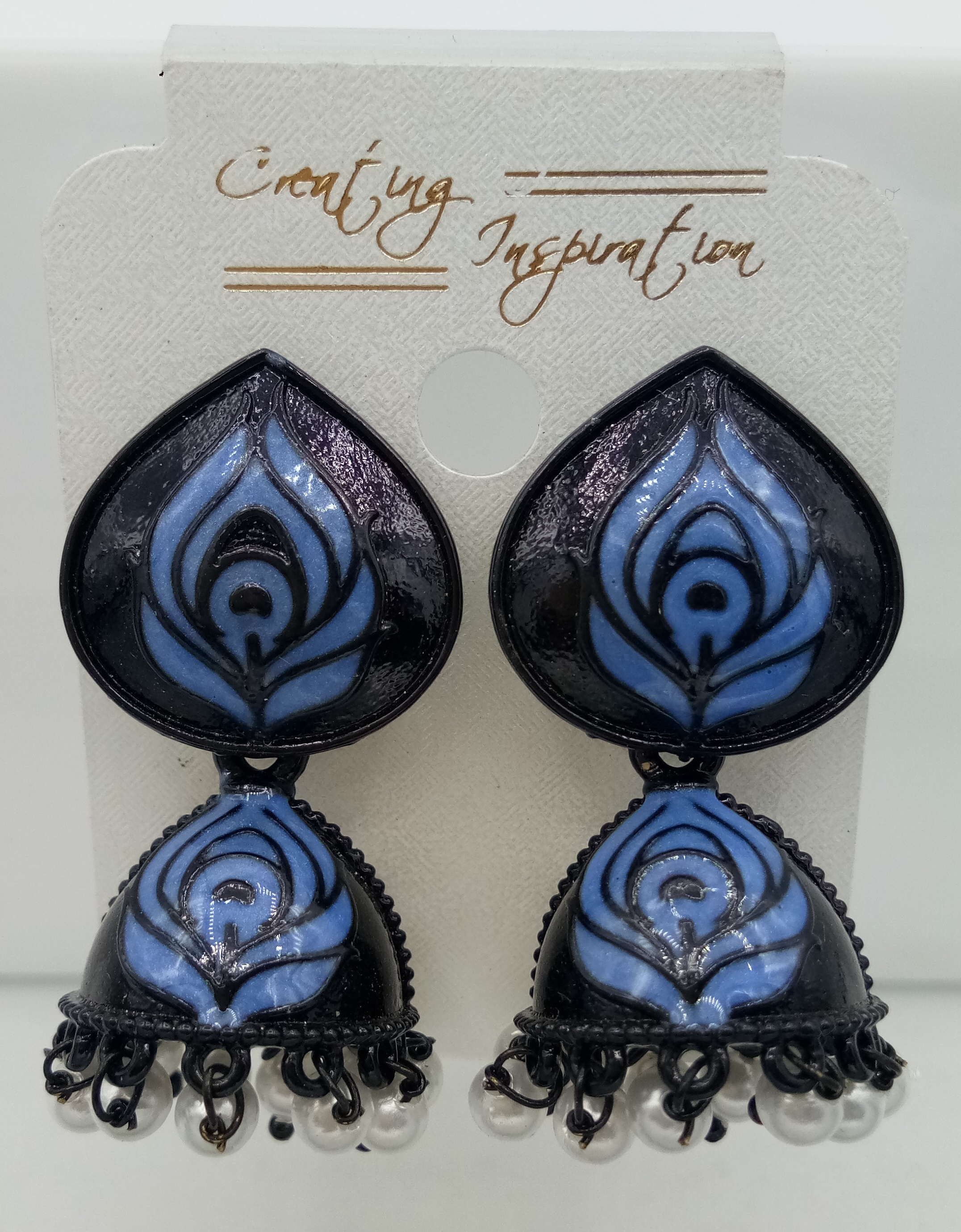 BLACK  CMN JHUMKI - 523050