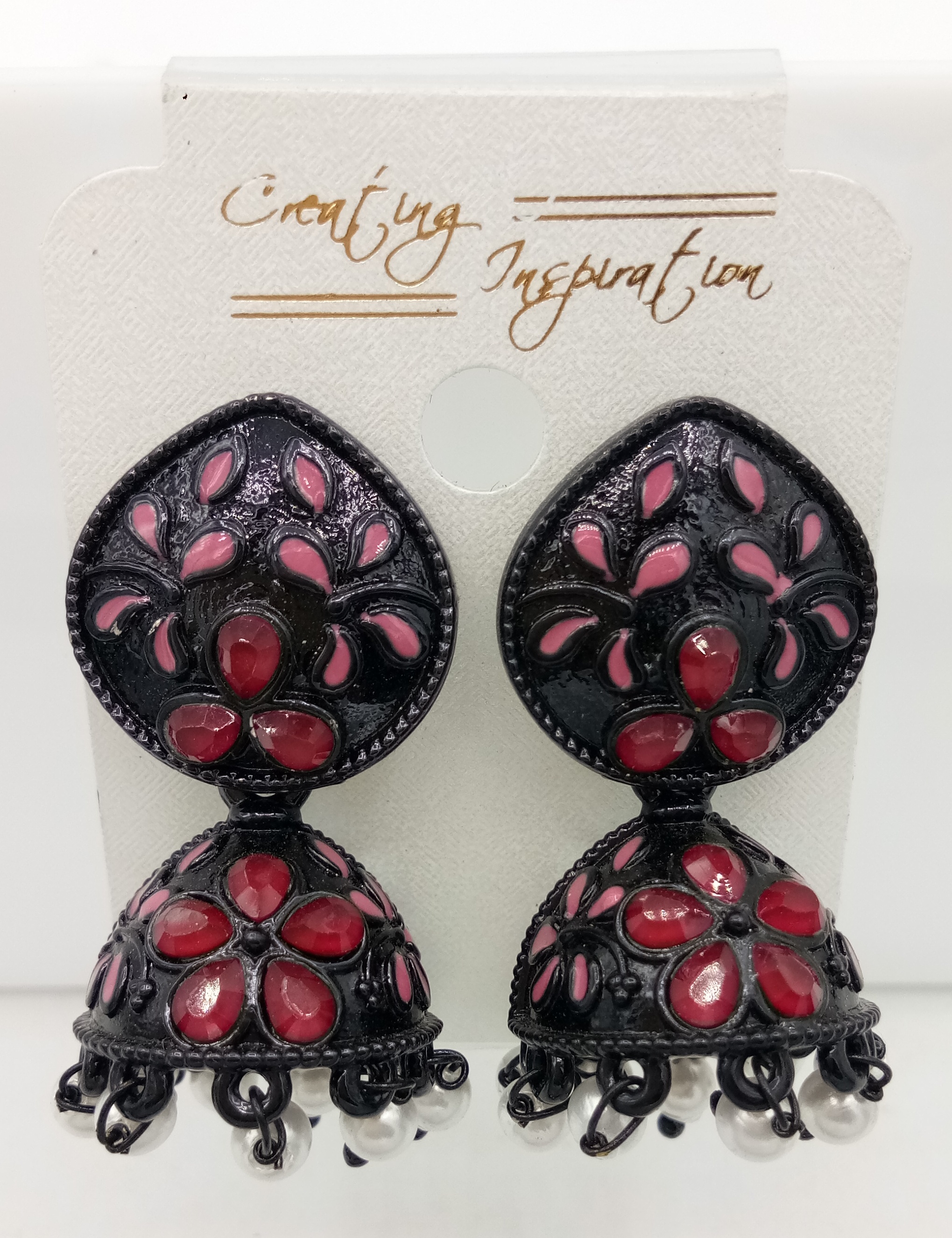 BLACK CMN ASSST JHUMKI - 523043