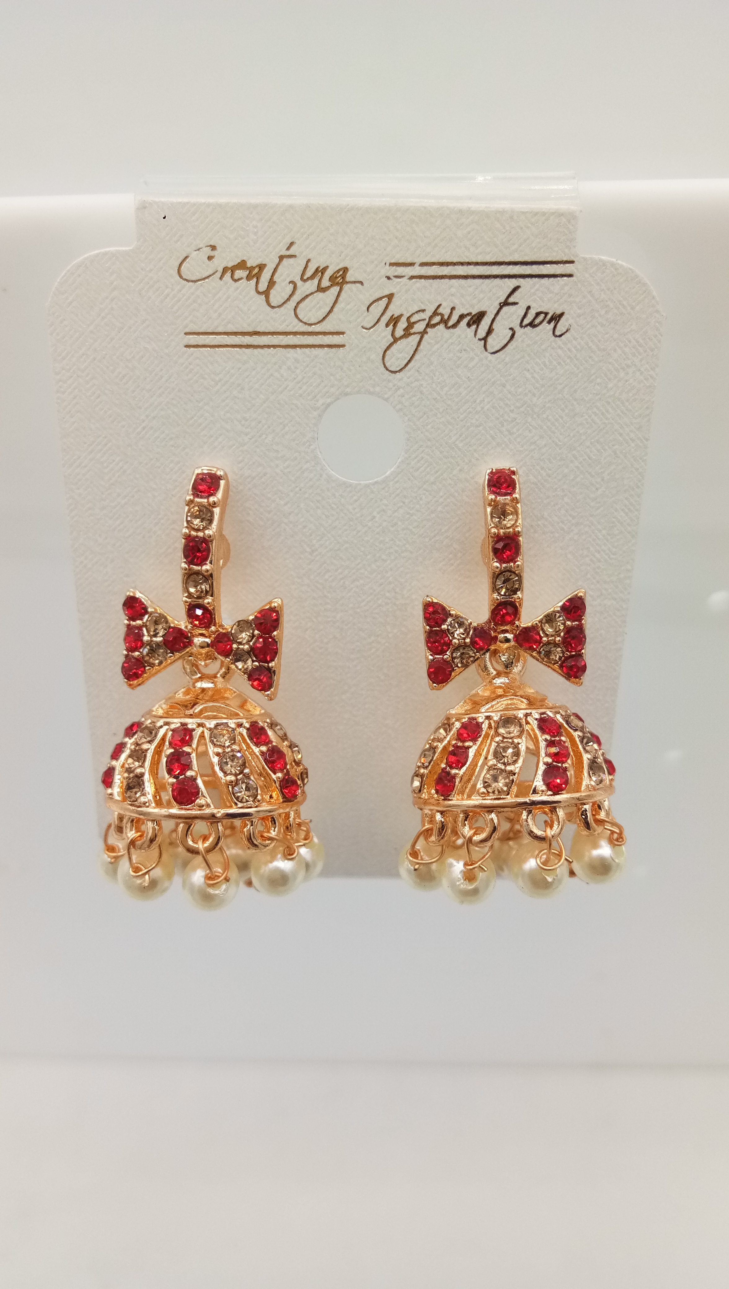 ROSE LCT + CR STONE JHUMKI - 523001