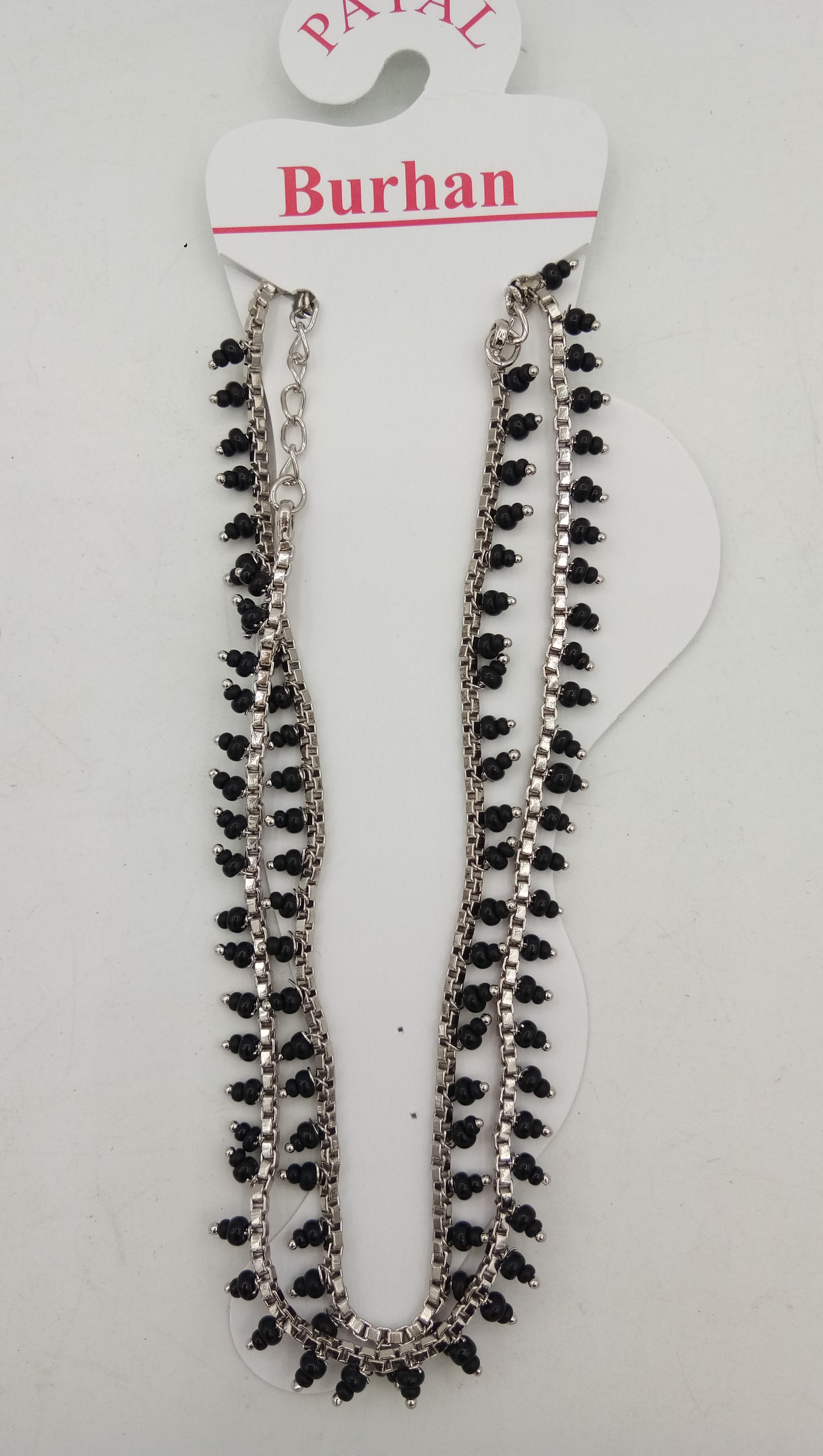 NICKEL BLACK GANTHAN PAYAL - 021