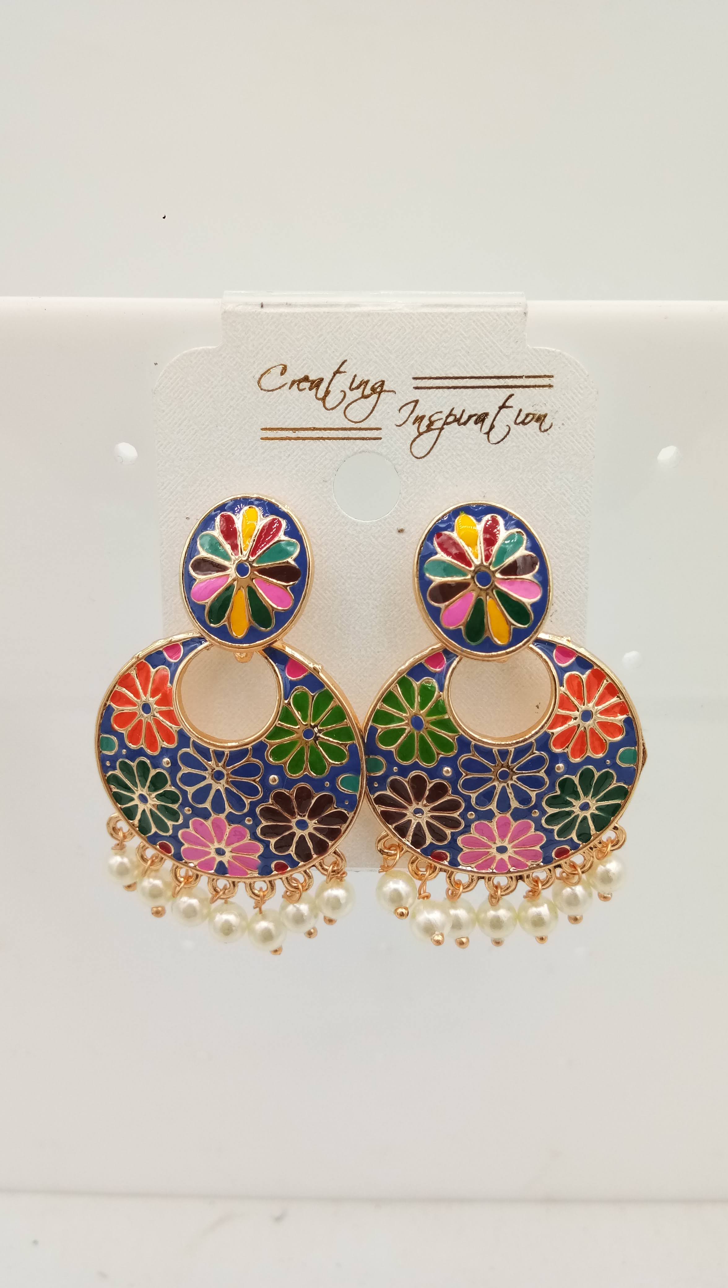ROSE MULTI CMN EARRINGS - 521087