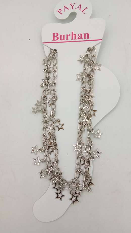 NICKEL PLAIN PAYAL - 1830