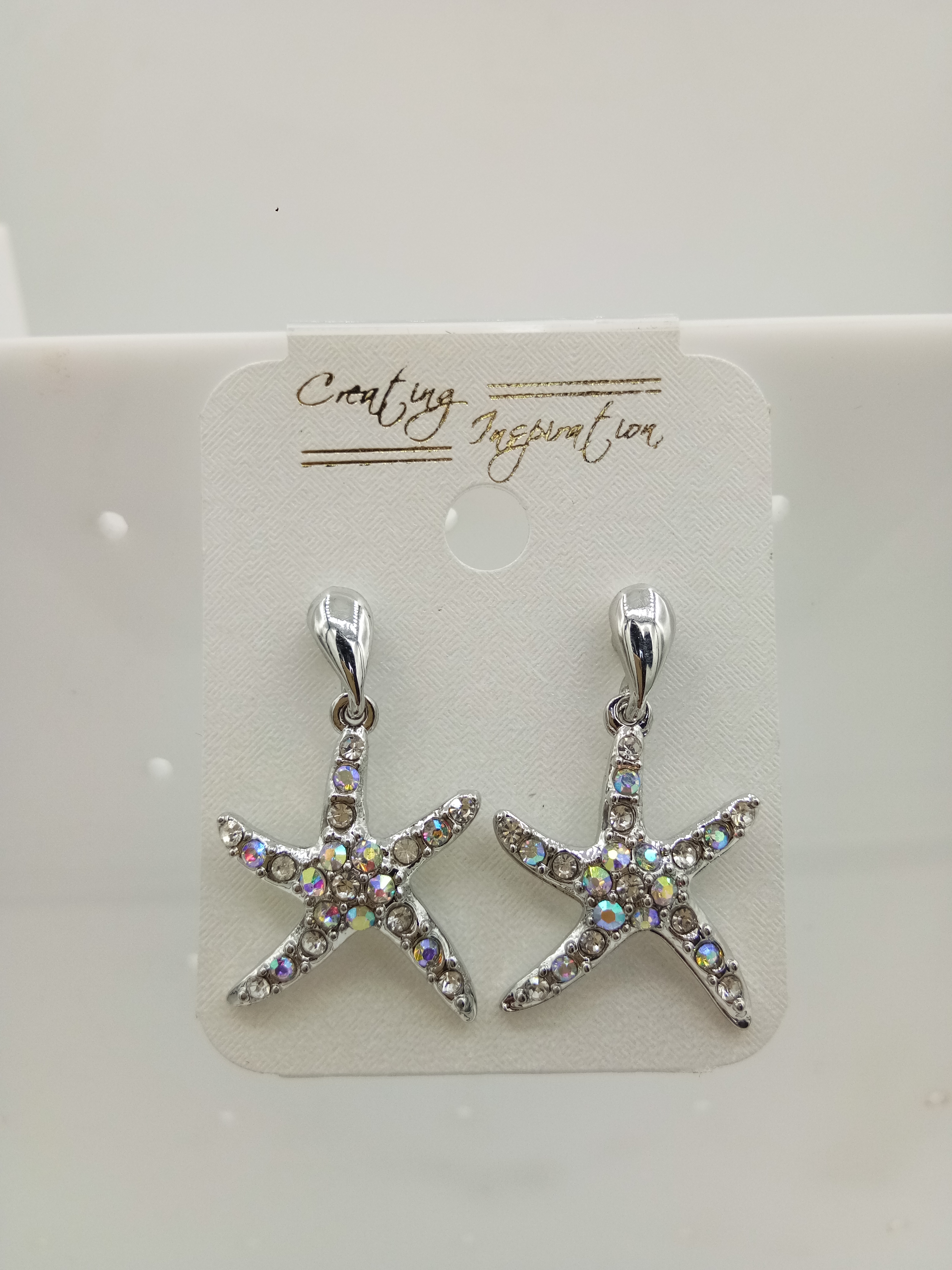 RODIUM WHITE STONE TOPS - 1111117