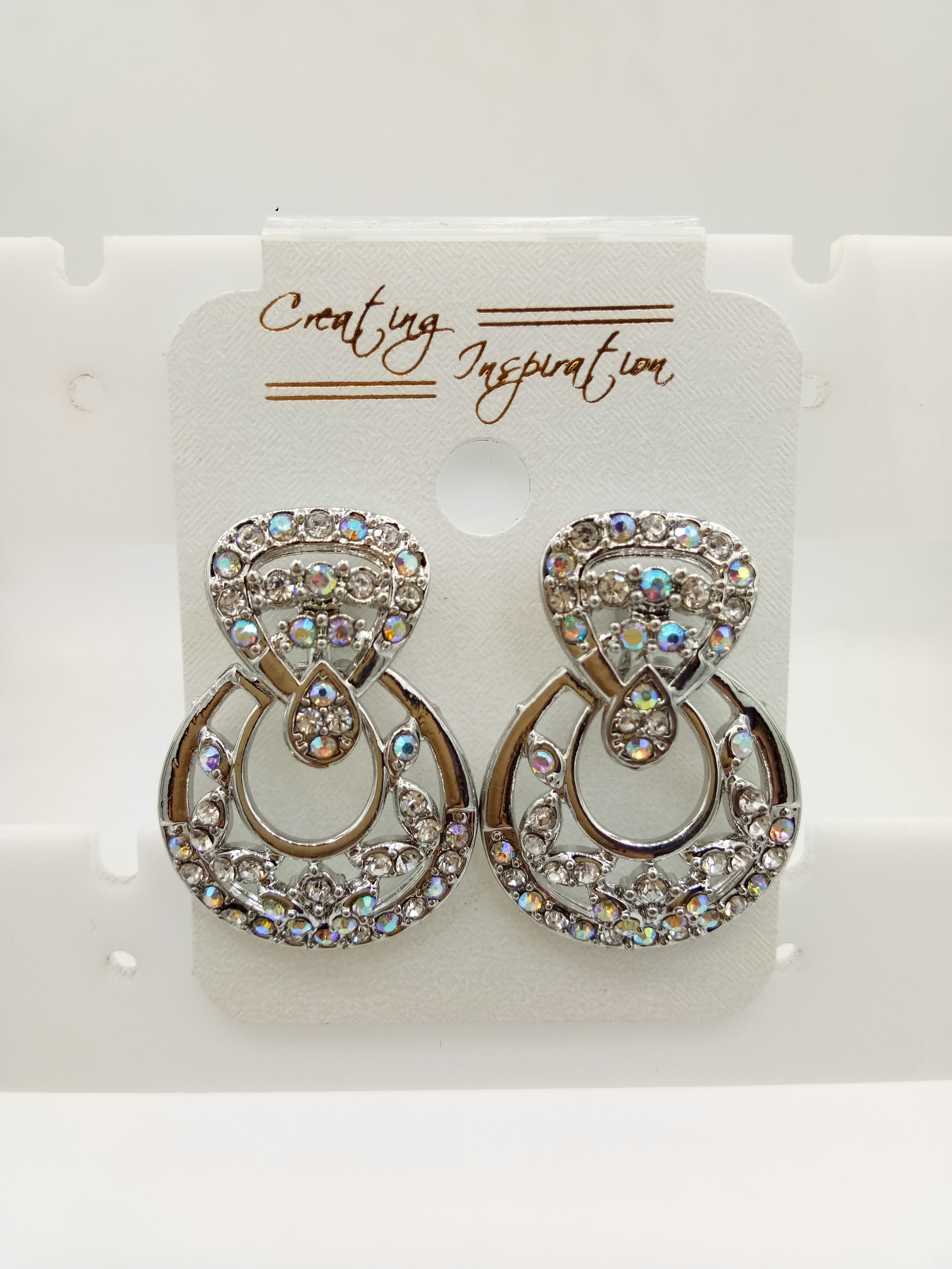 RODIUM WT RAINBOW STONE TOPS - 111931