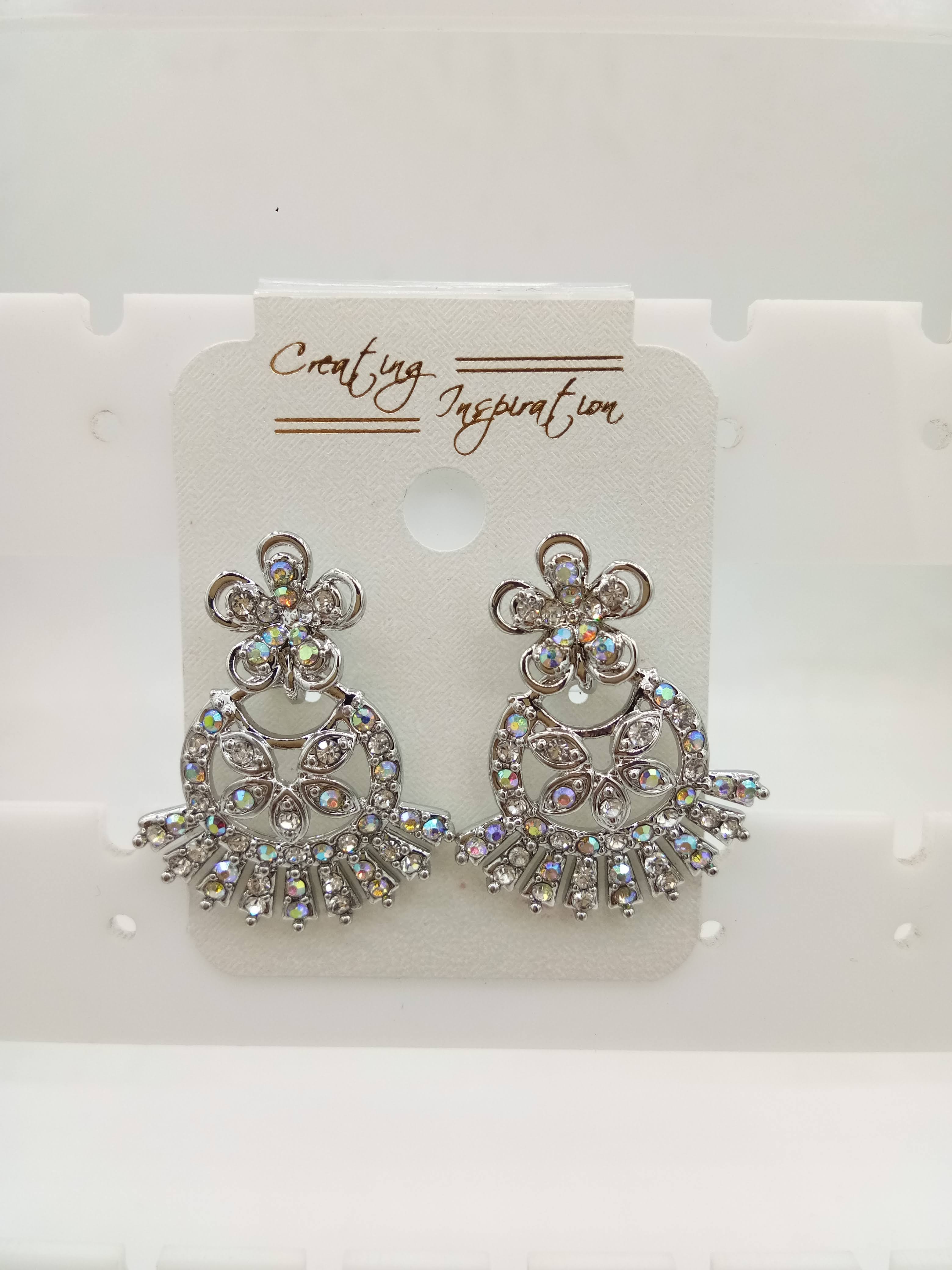 RODIUM WT RAINBOW STONE TOPS - 111930