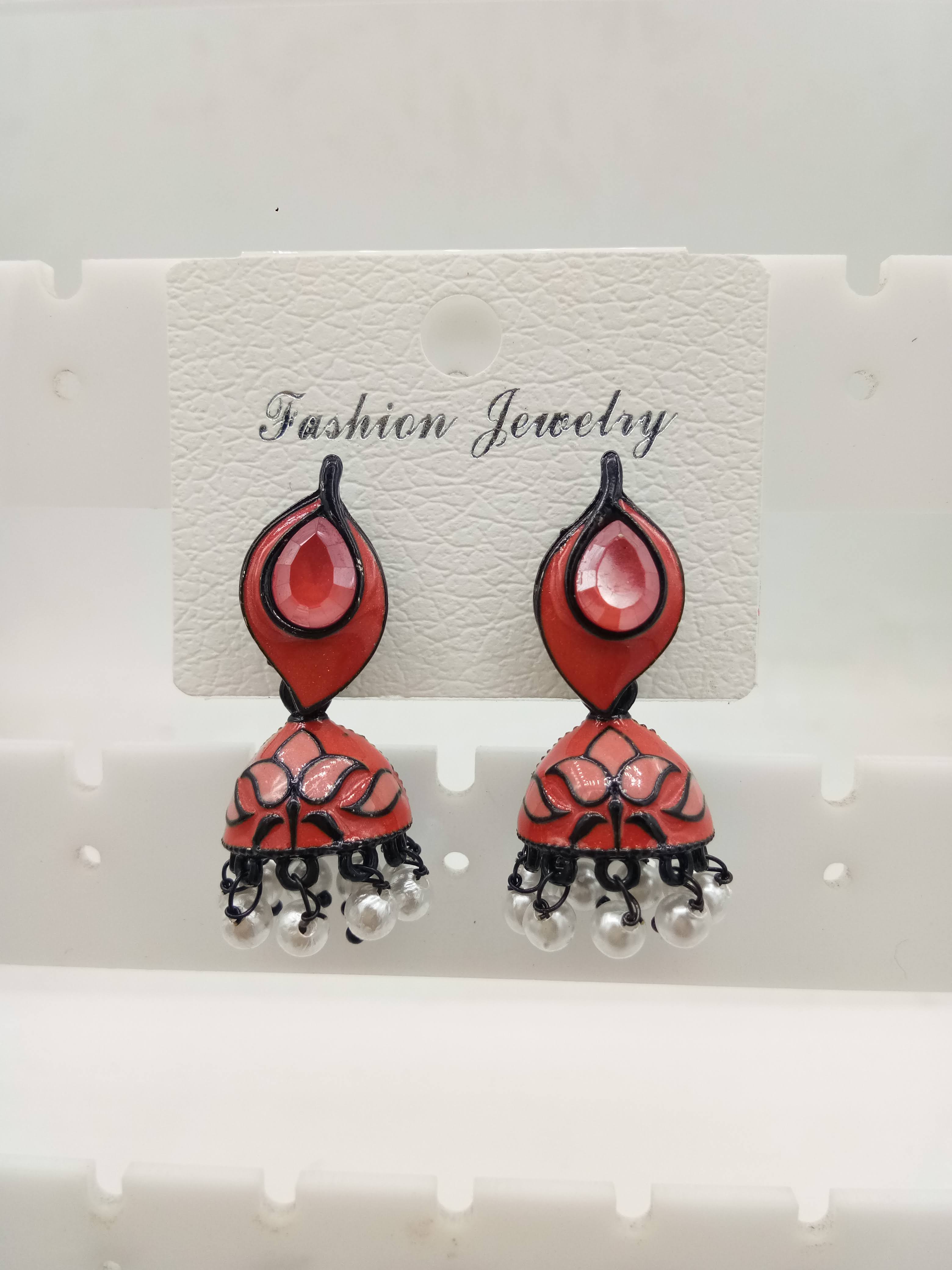 BLACK CMN ASSST JHUMKI - 522686