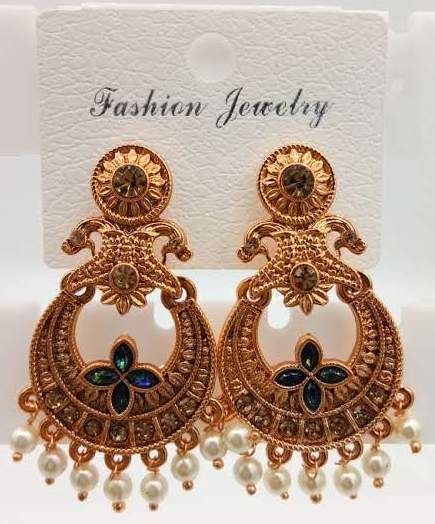 ROSE ANTIQUE EARRING - 523262