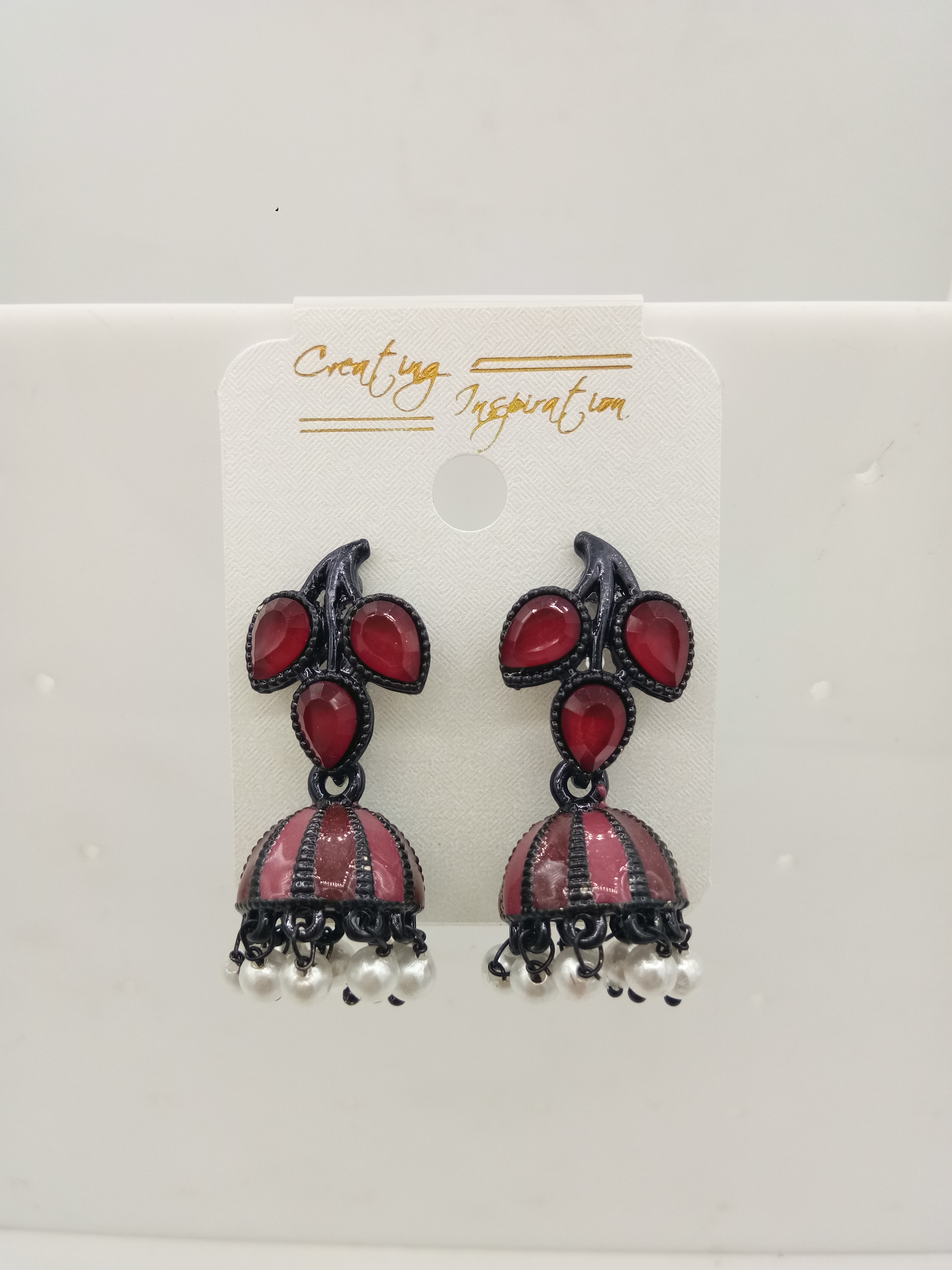 BLACK CMN JHUMKI - 523310