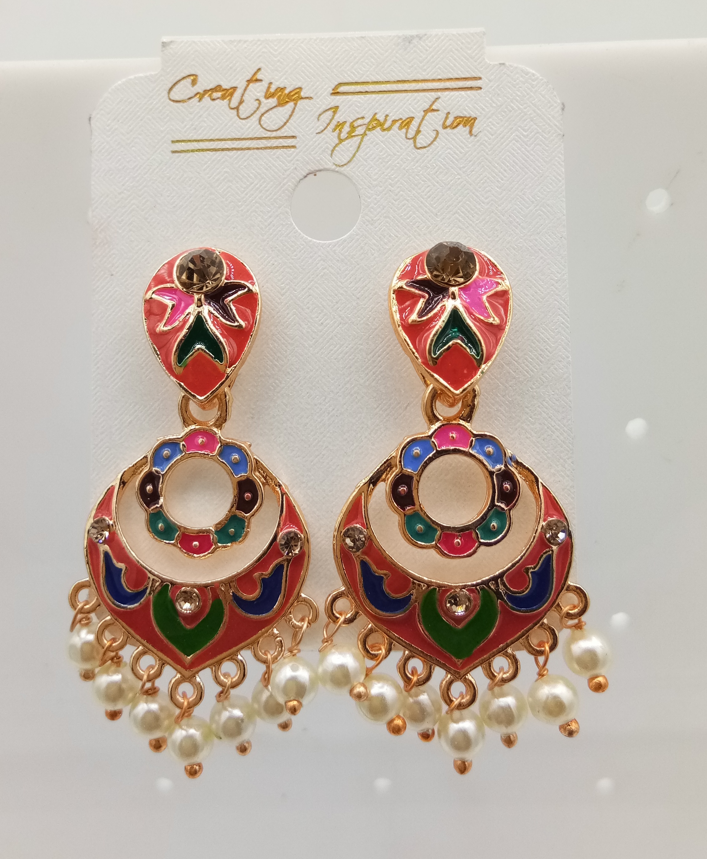 ROSE MULTI CMN EARRING  - 52942