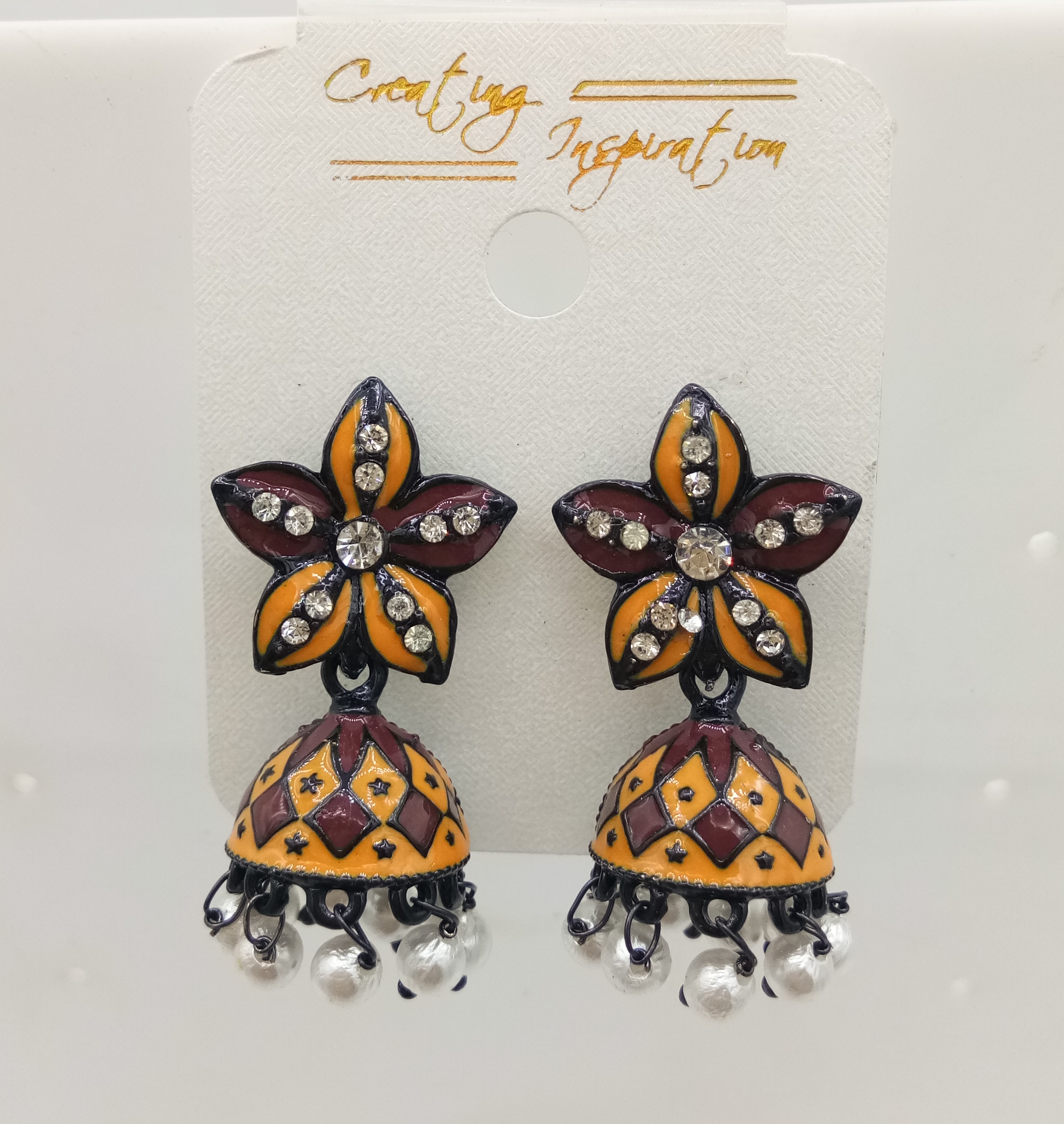 BLACK CMN JHUMKI 522022