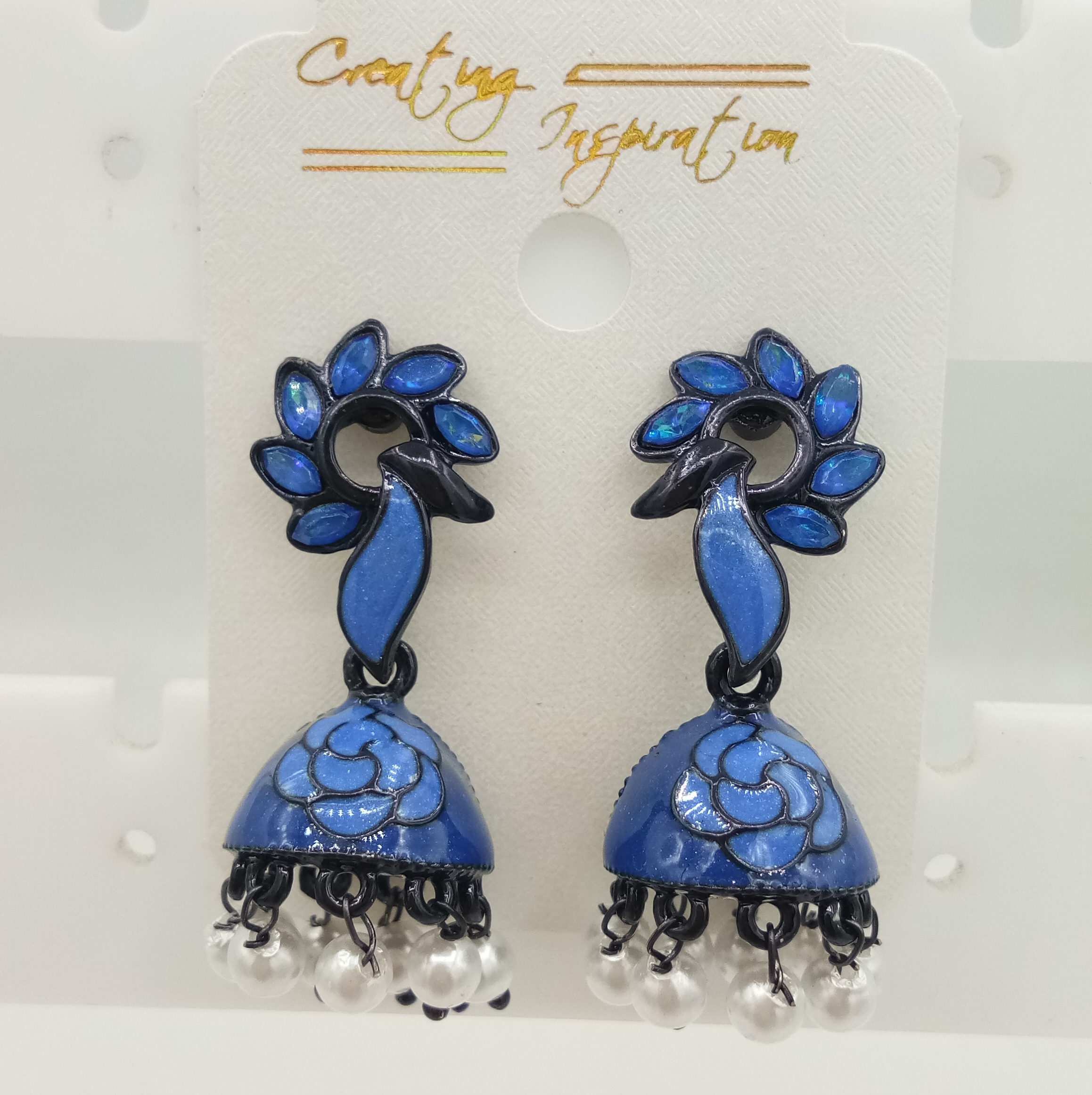 BLACK CMN JHUMKI - 522690