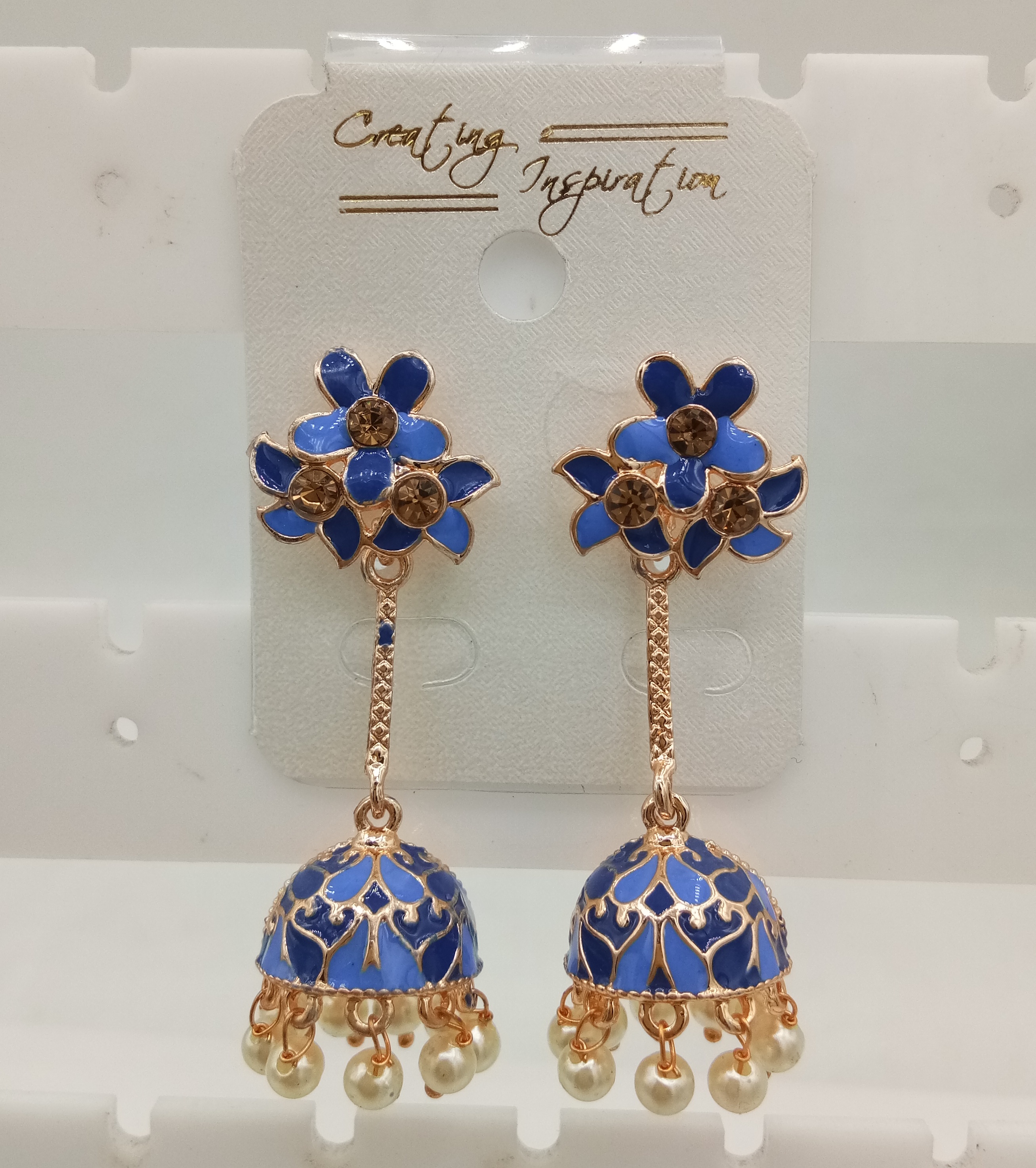 LG/RD REG CMN DANDI TOPS+JHUMKI 521679