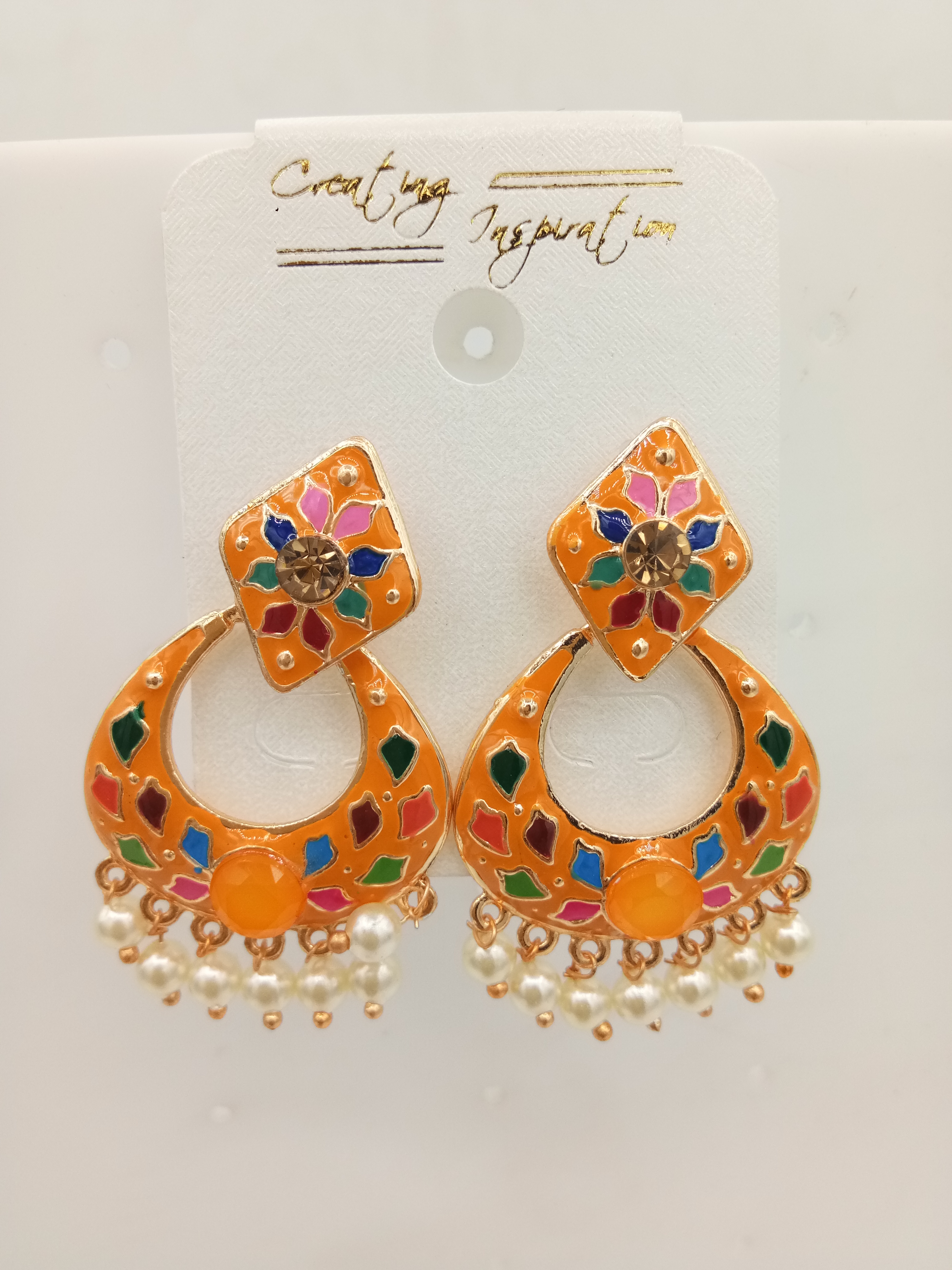 ROSE ASVI MULTI CMN  EARRING 52943