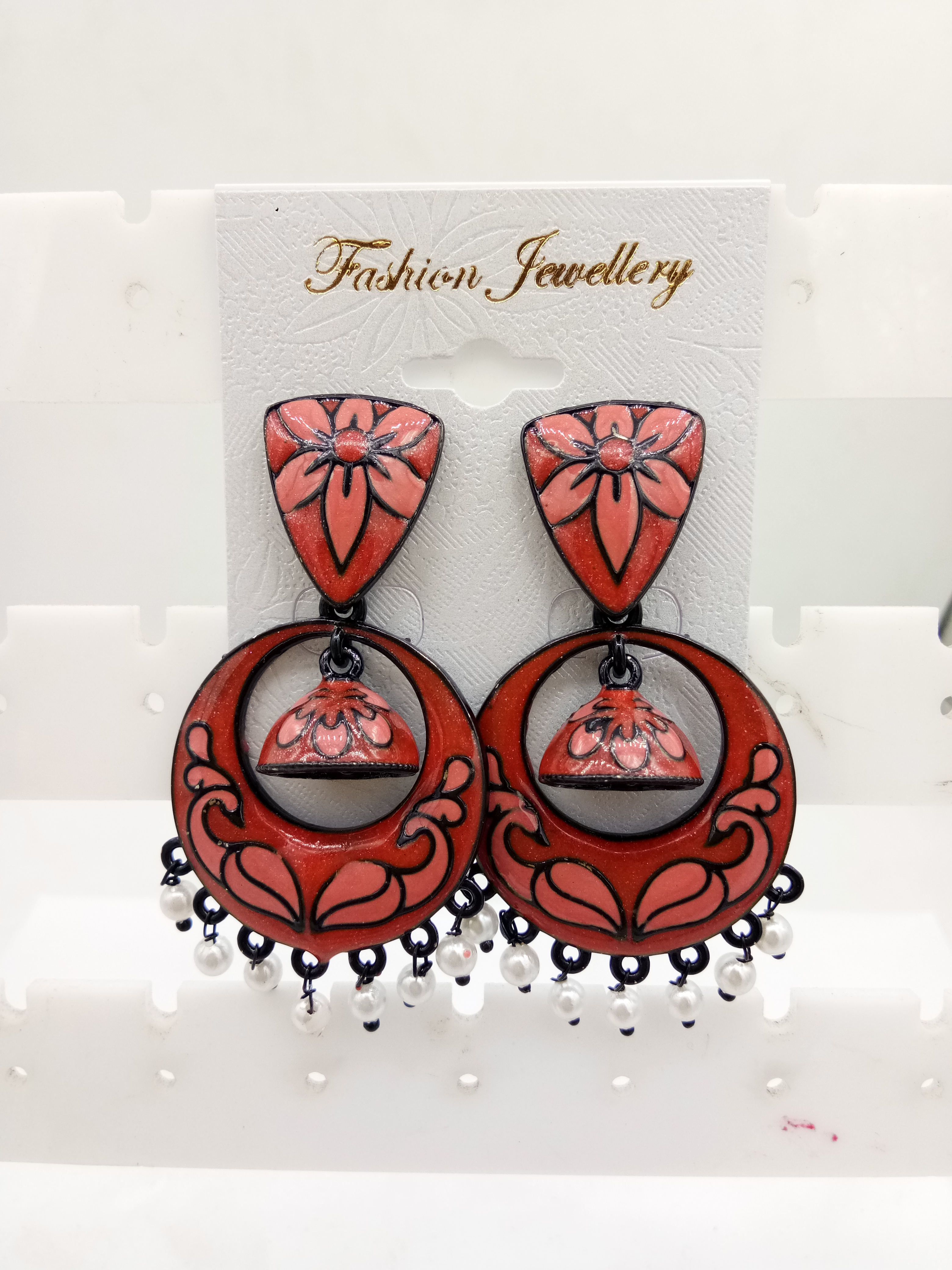 BLACK CMN EARRING - 523156