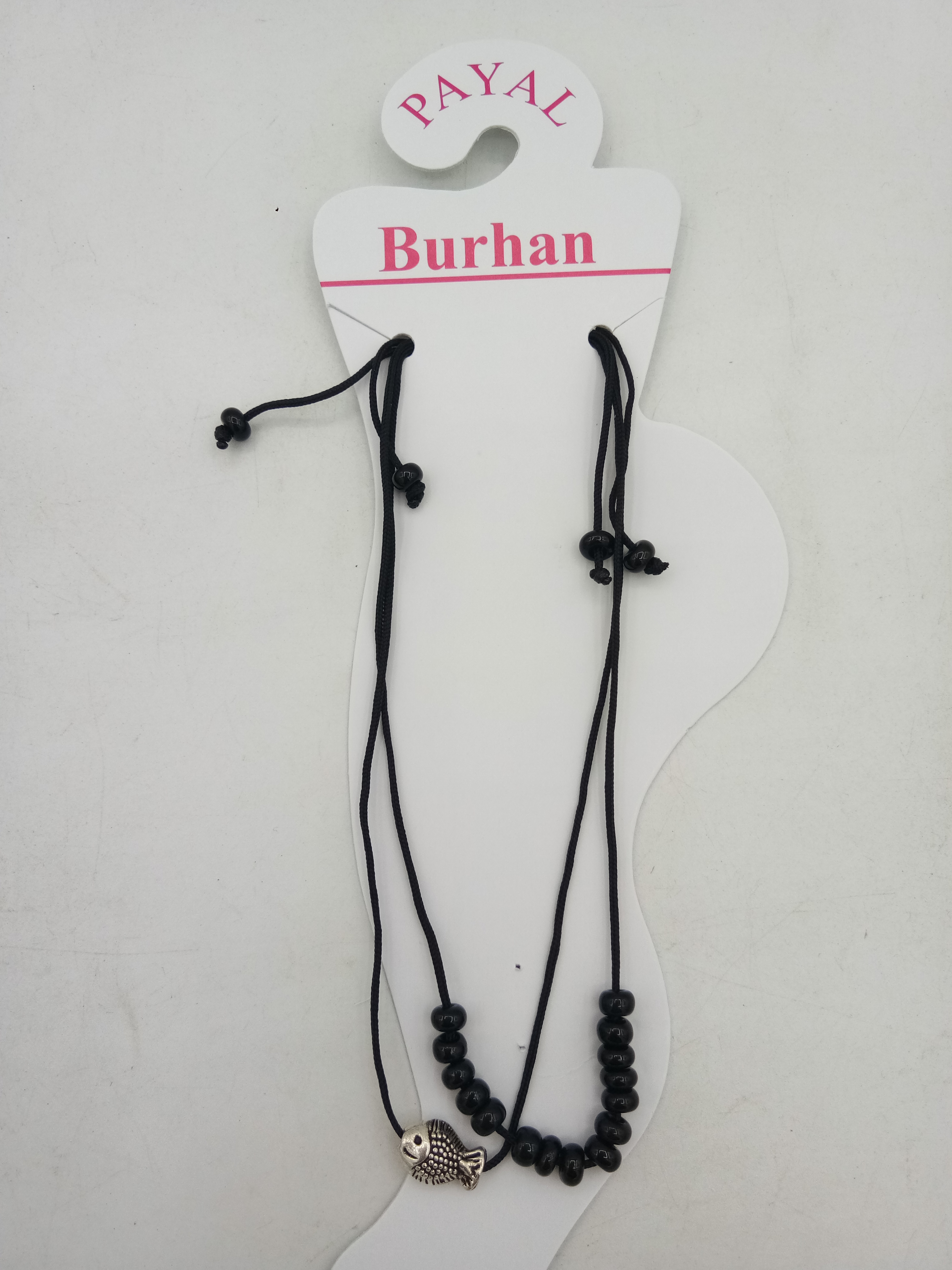 BLACK DHAGA PAYAL - 0076