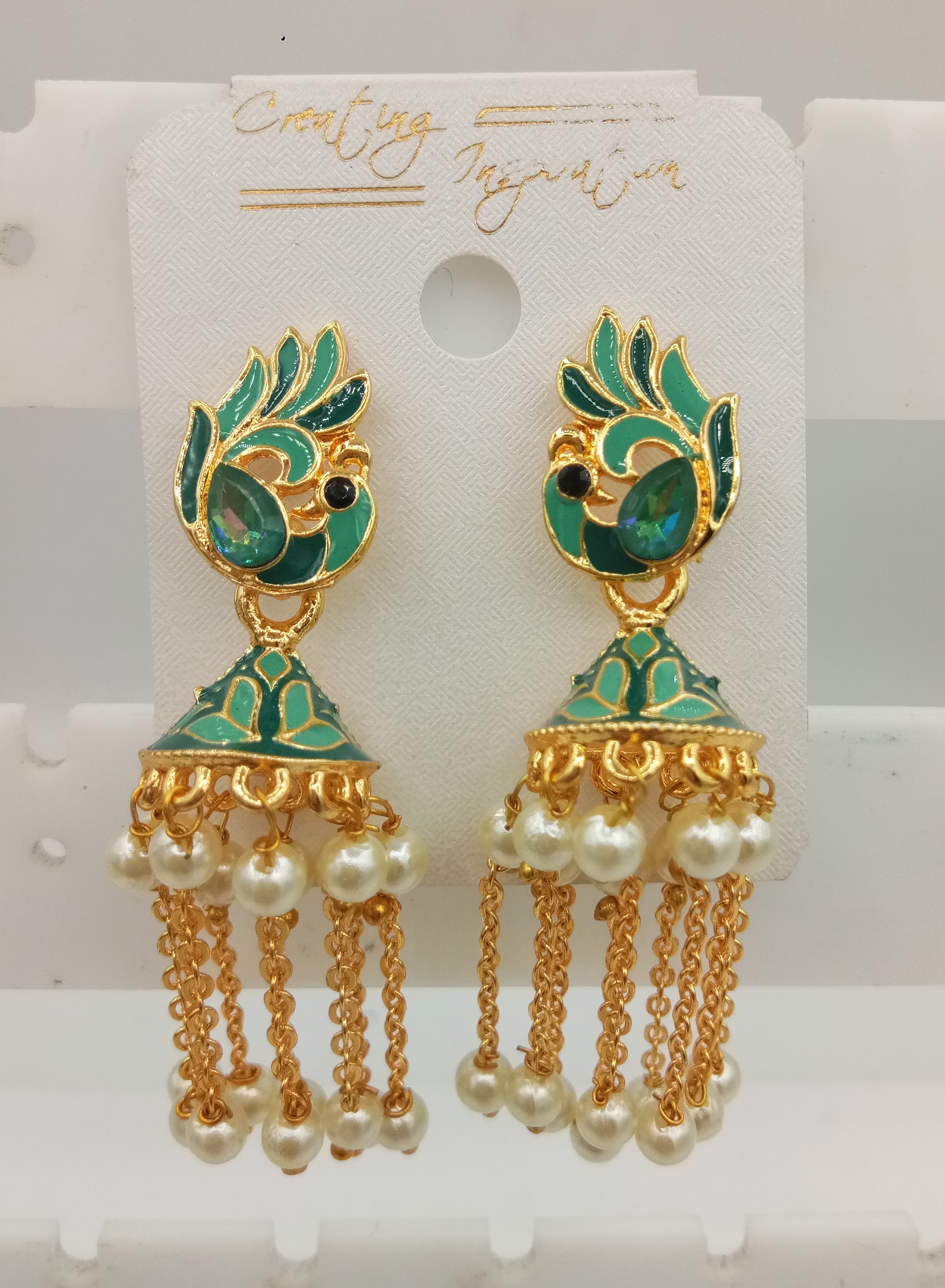 LG CMN CHAIN JHUMKI - 523552