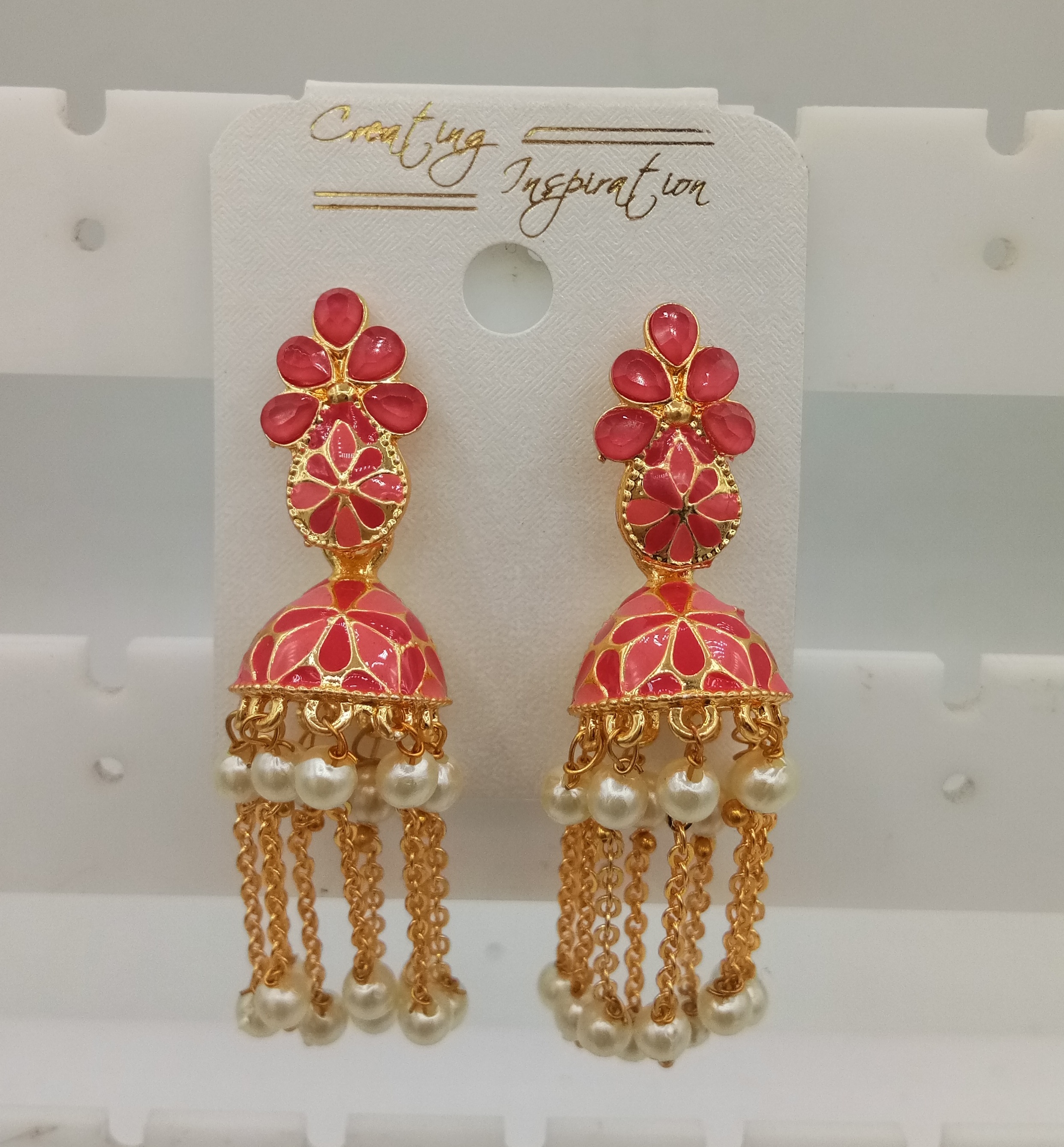 LG CMN CHAIN JHUMKI - 523553