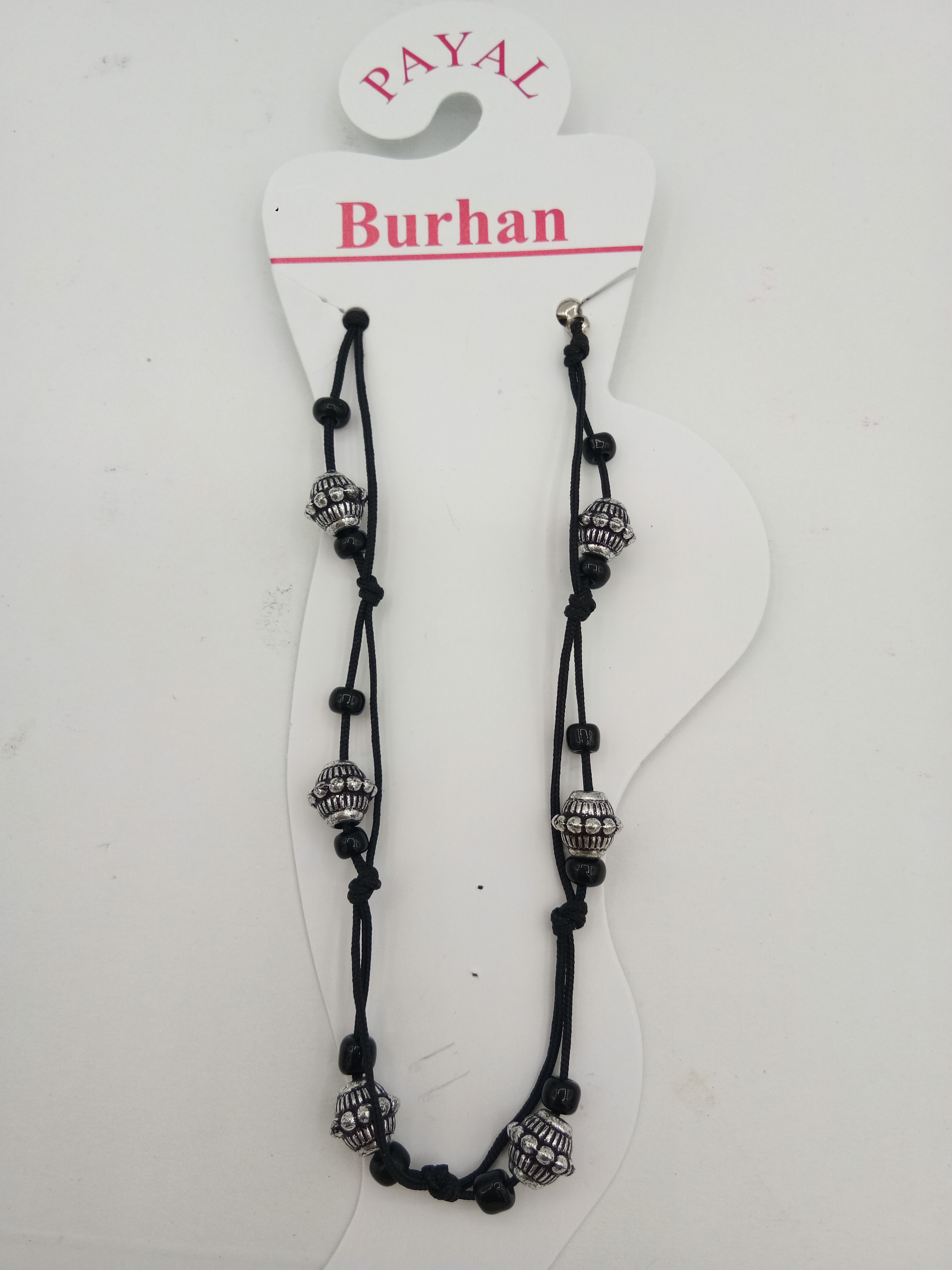 BLACK DHAGA PAYAL - 0118