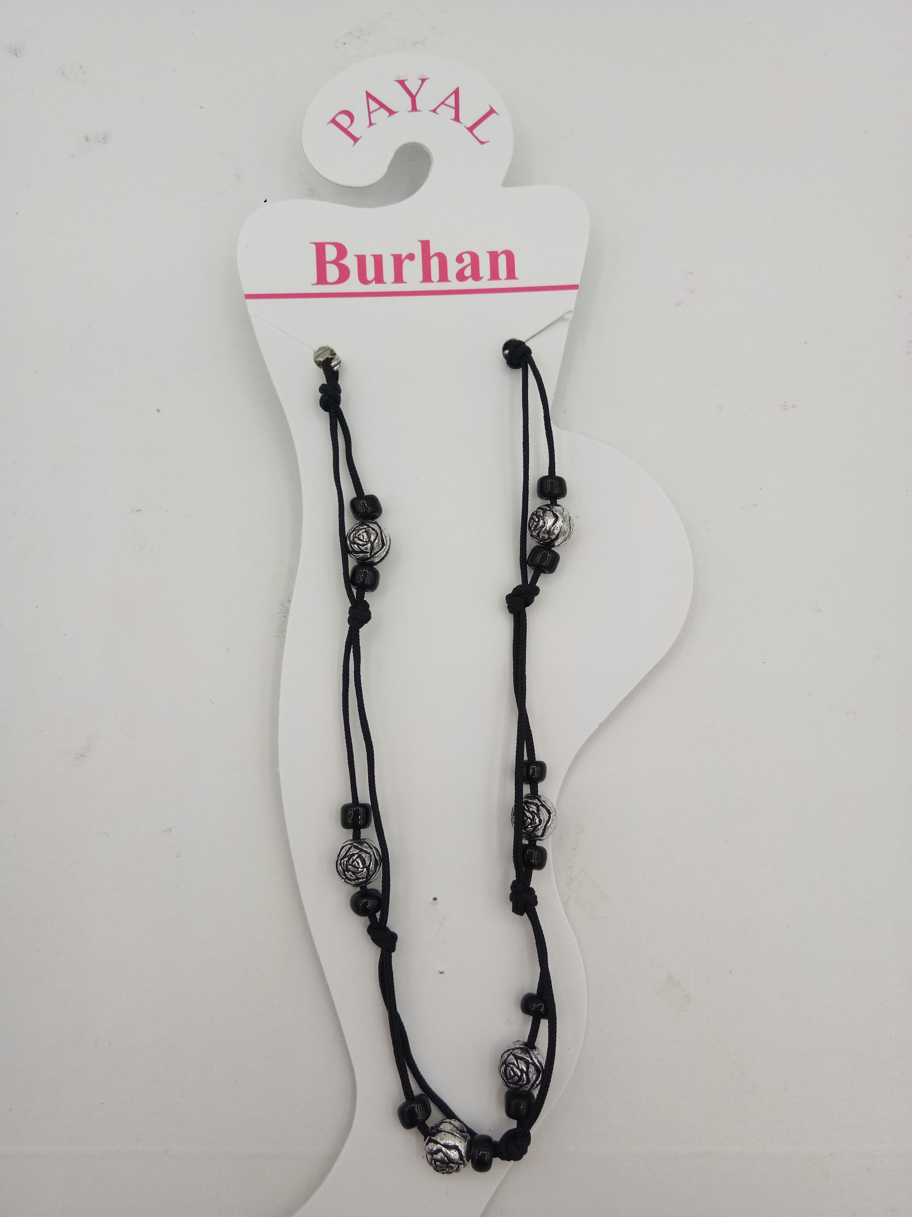 BLACK DHAGA PAYAL - 0112