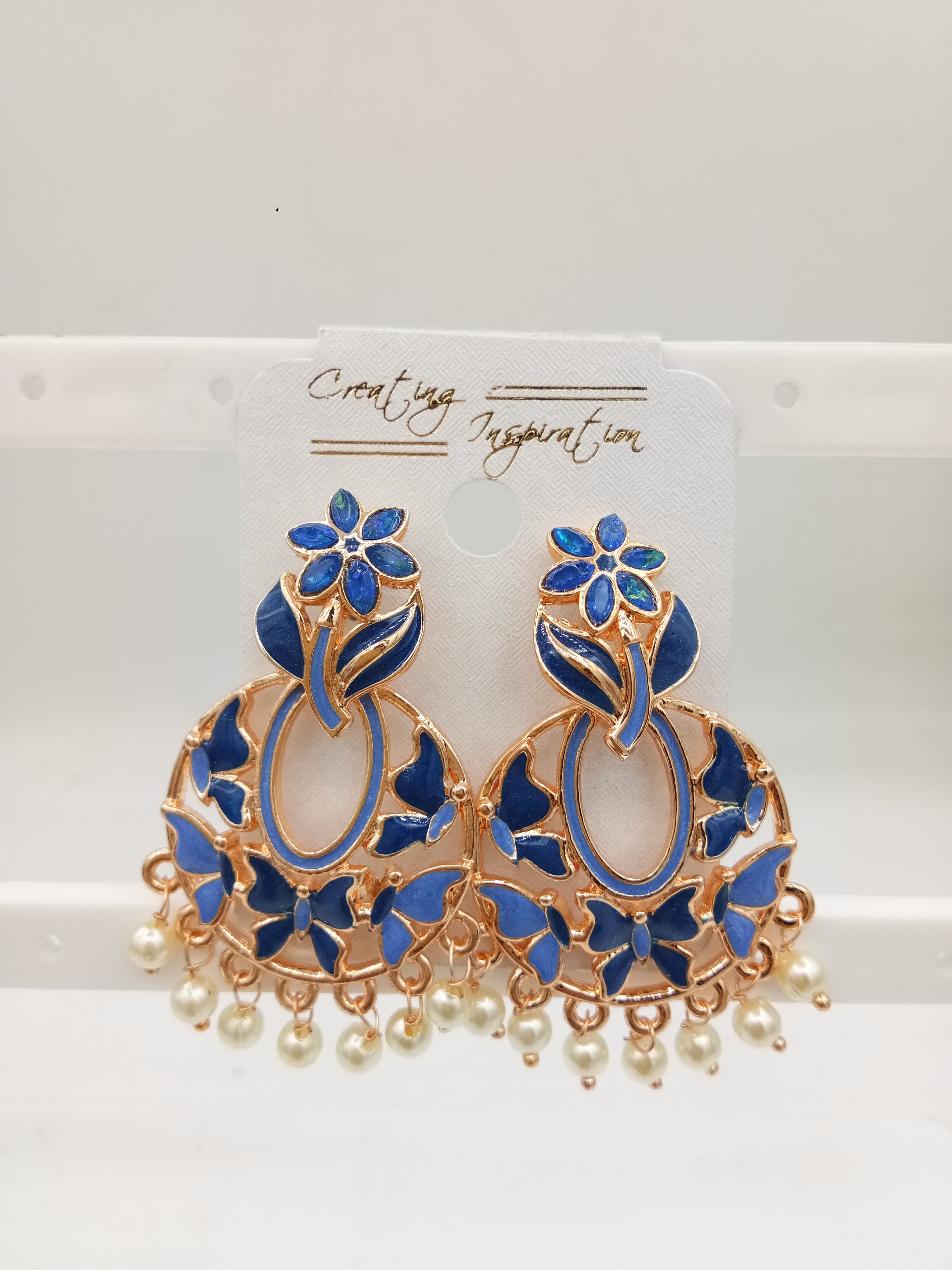 ROSE CMN + CLR ASSST EARRING - 523635