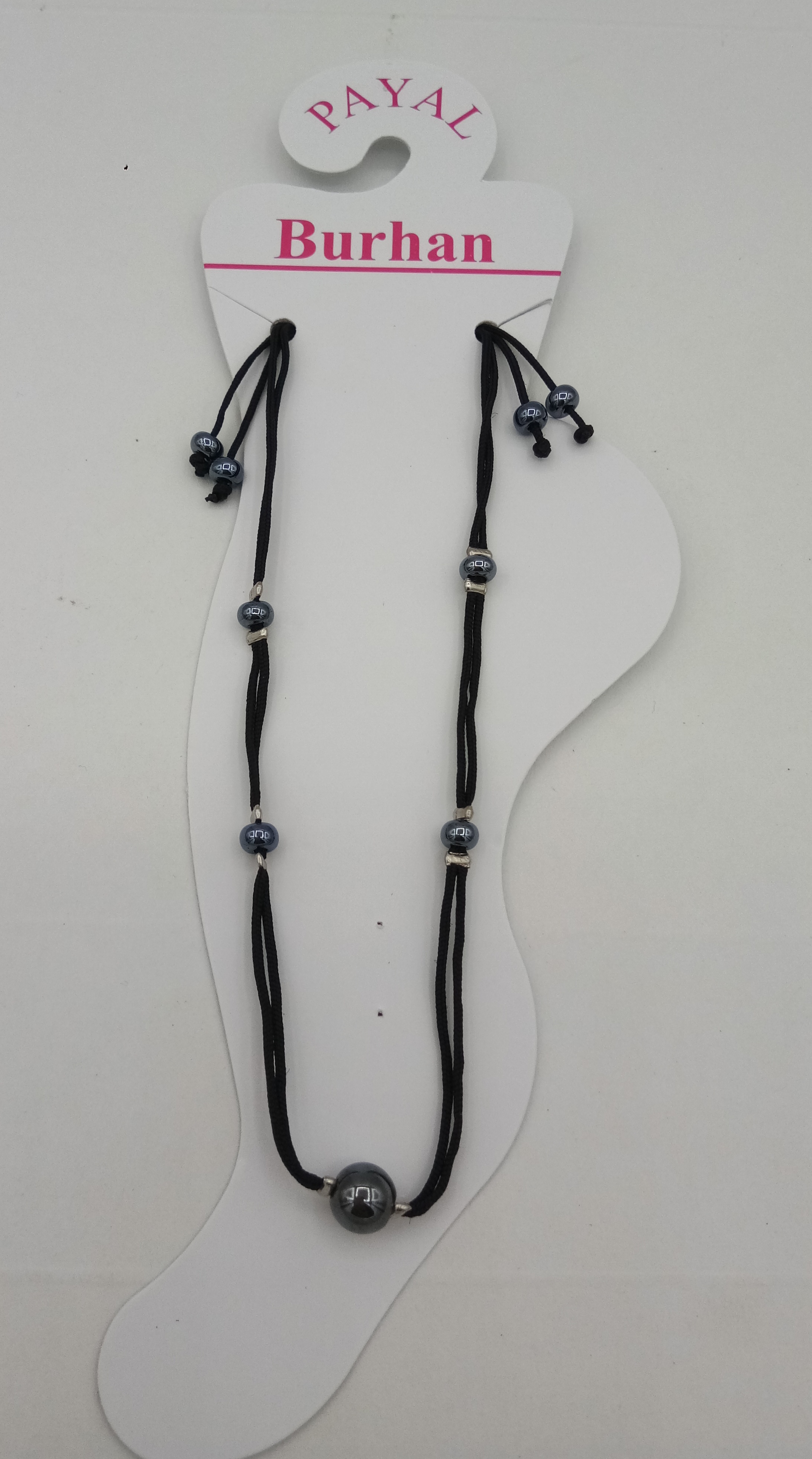 BLACK DHAGA PAYAL - 0032