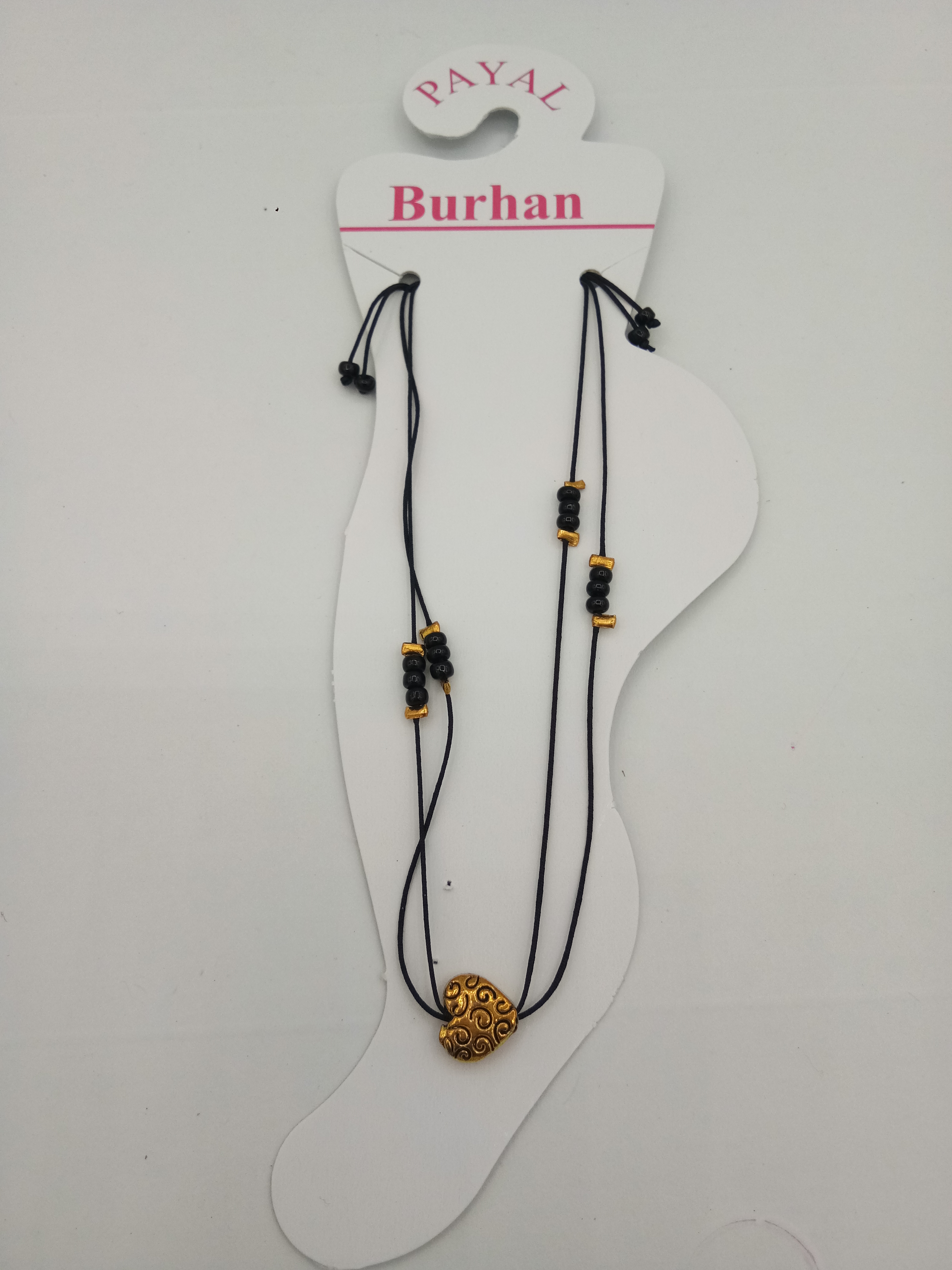 BLACK GHAGA  PAYAL - 0242