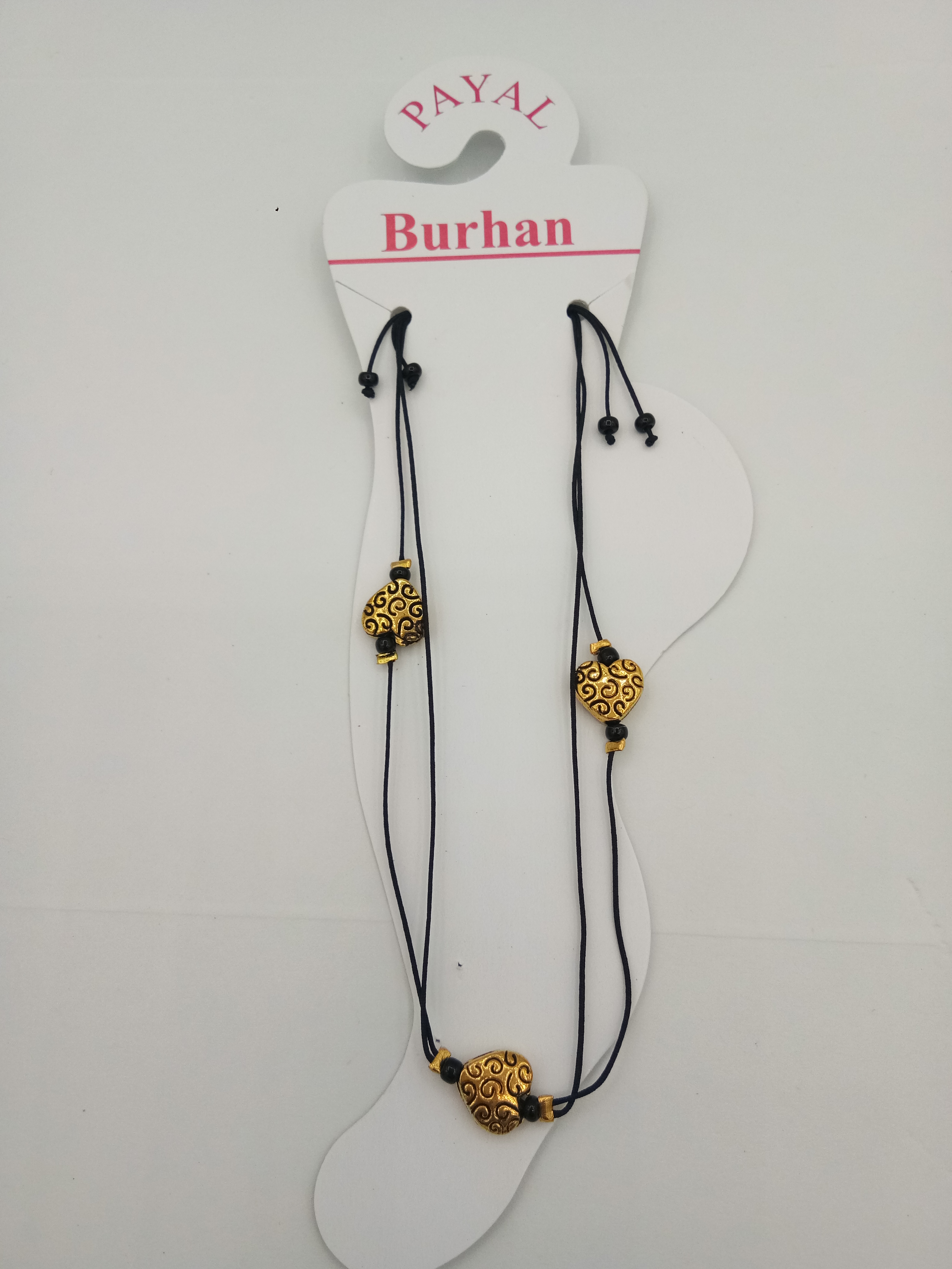 BLACK GHAGA PAYAL - 0239