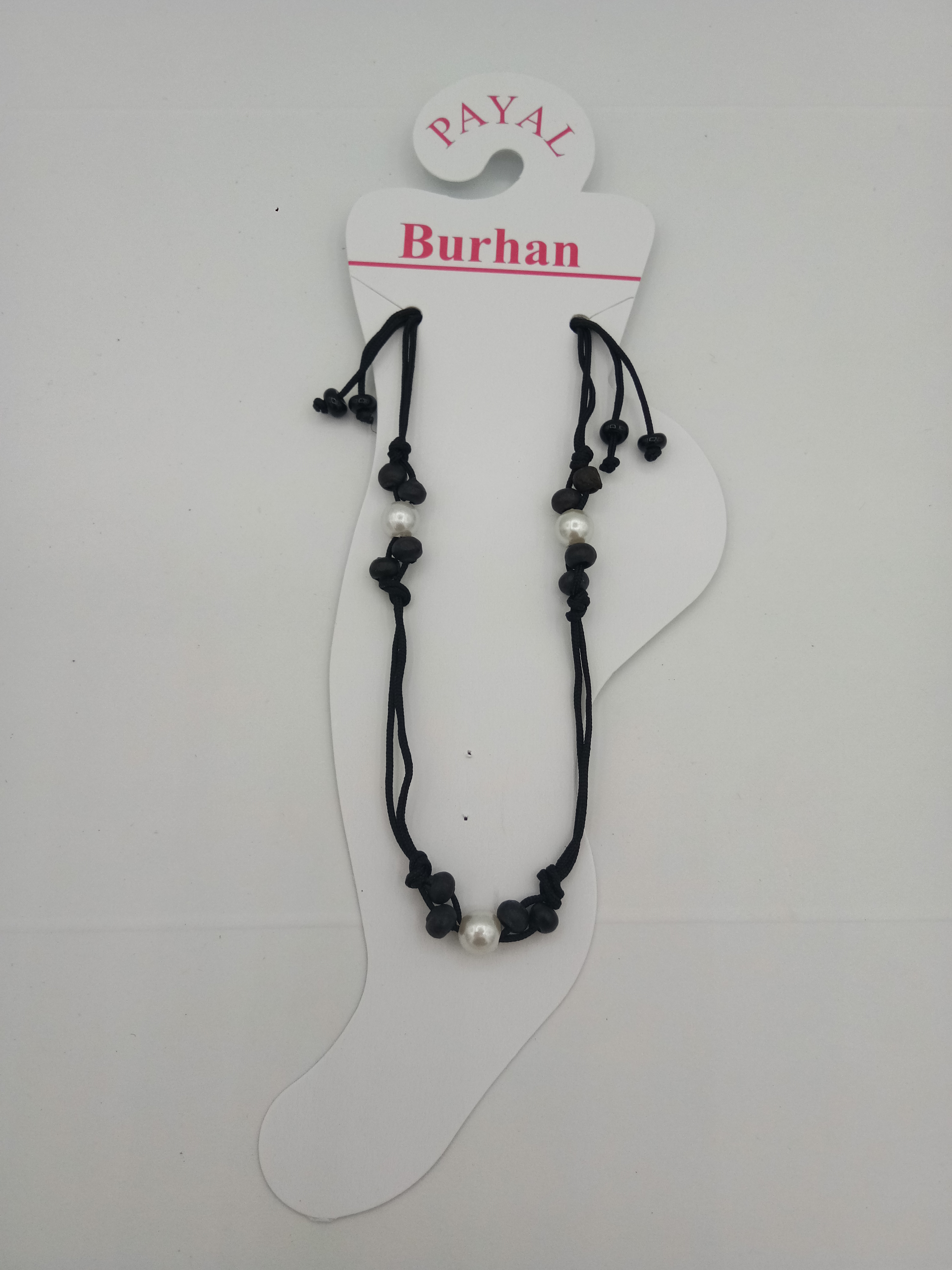 BLACK DHAGA PAYAL - 0250