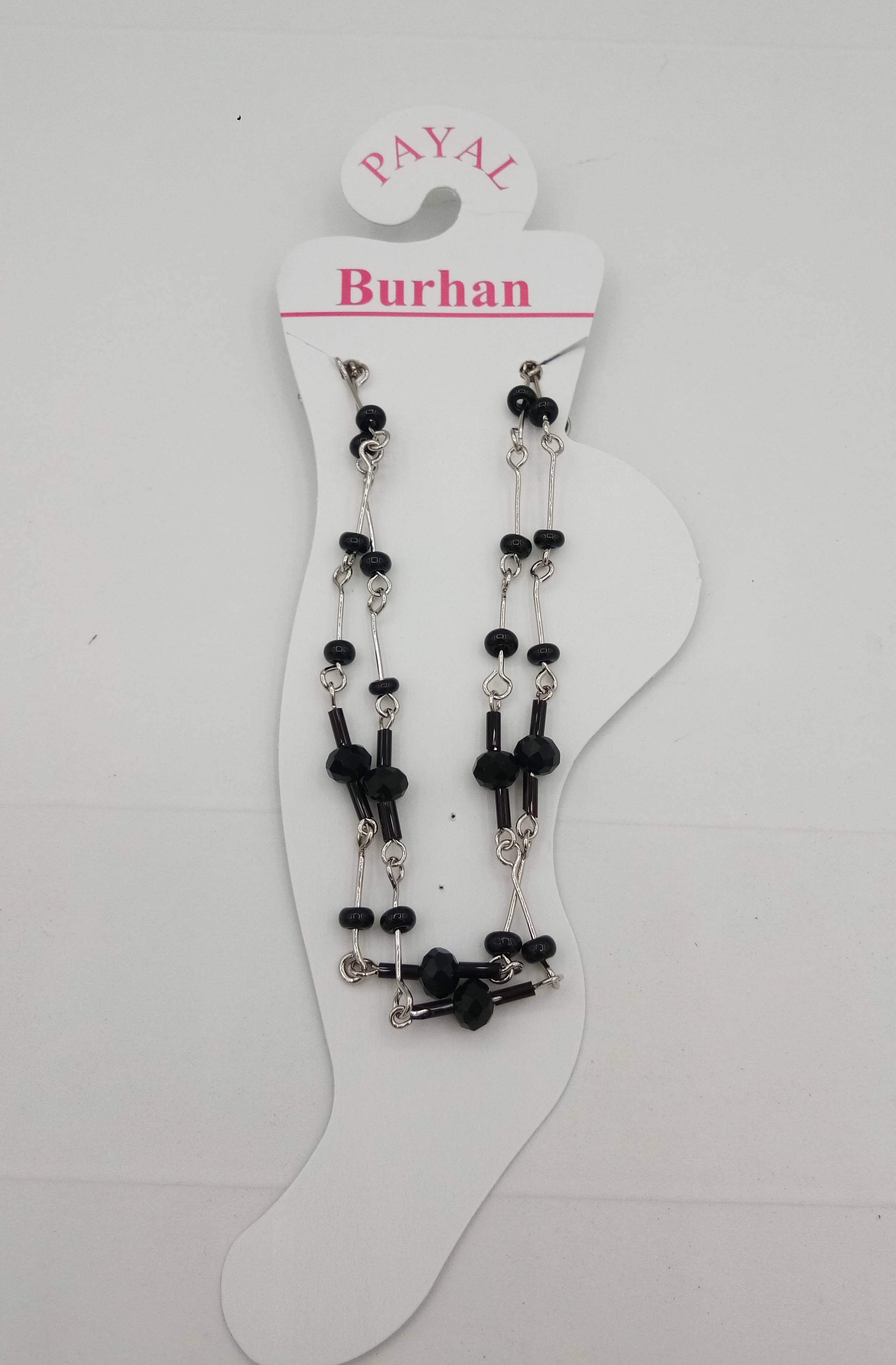 NICKEL BLACK PAYAL - 3033