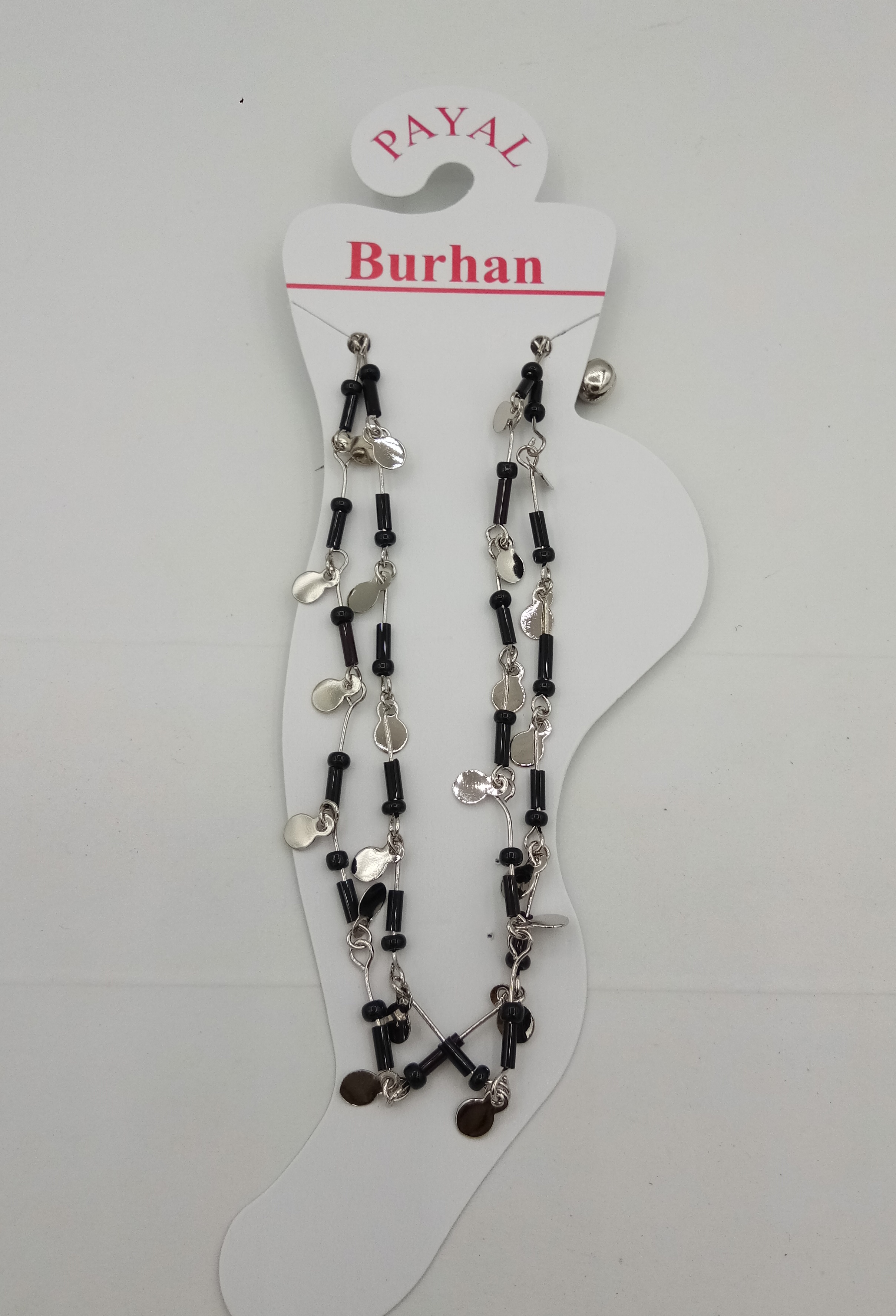 NICKEL BLACK PAYAL - 3025