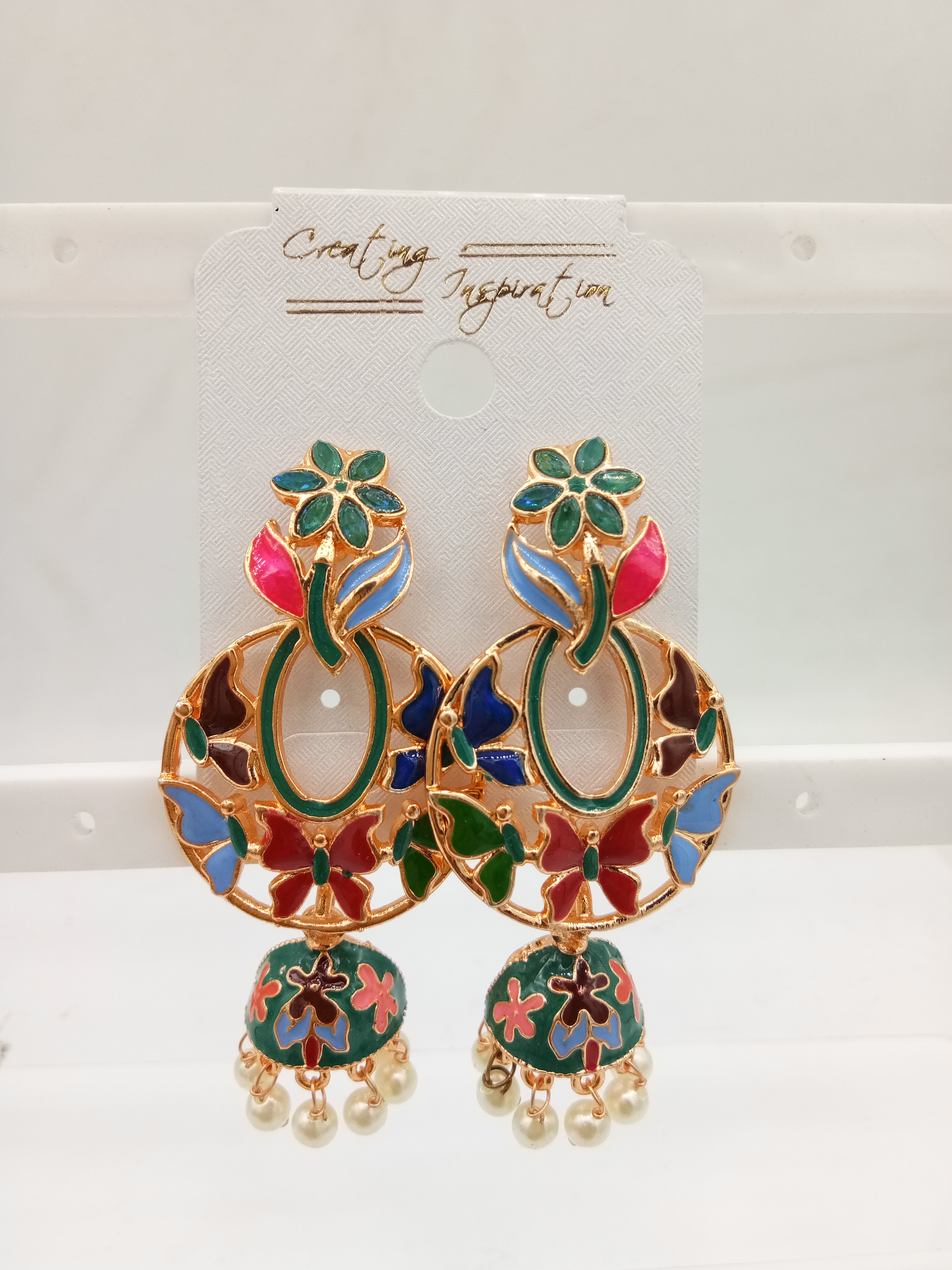 ROSE MULTI CMN JHUMKI - 523719