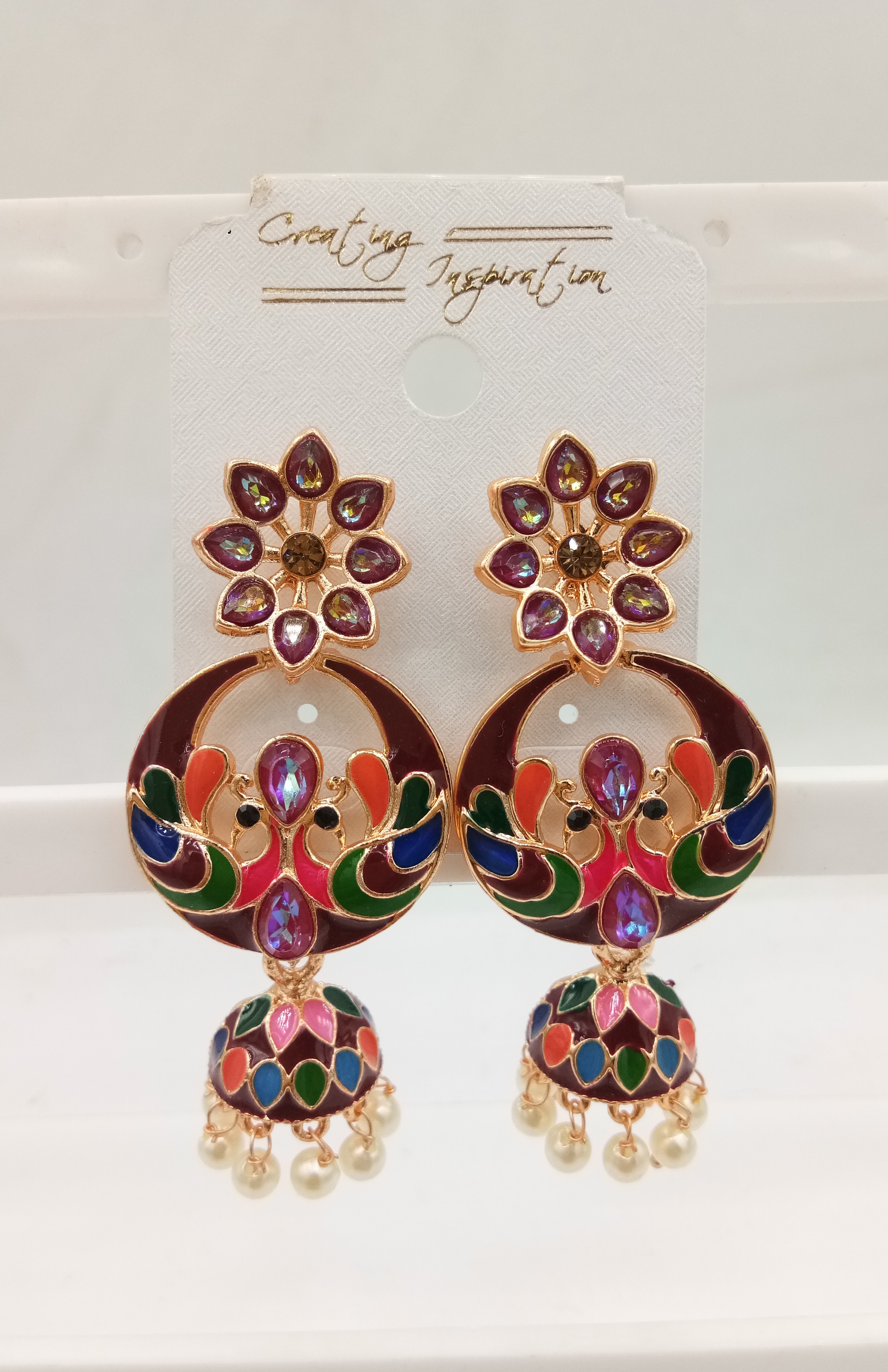 ROSE MULTI CMN JHUMKI - 523718