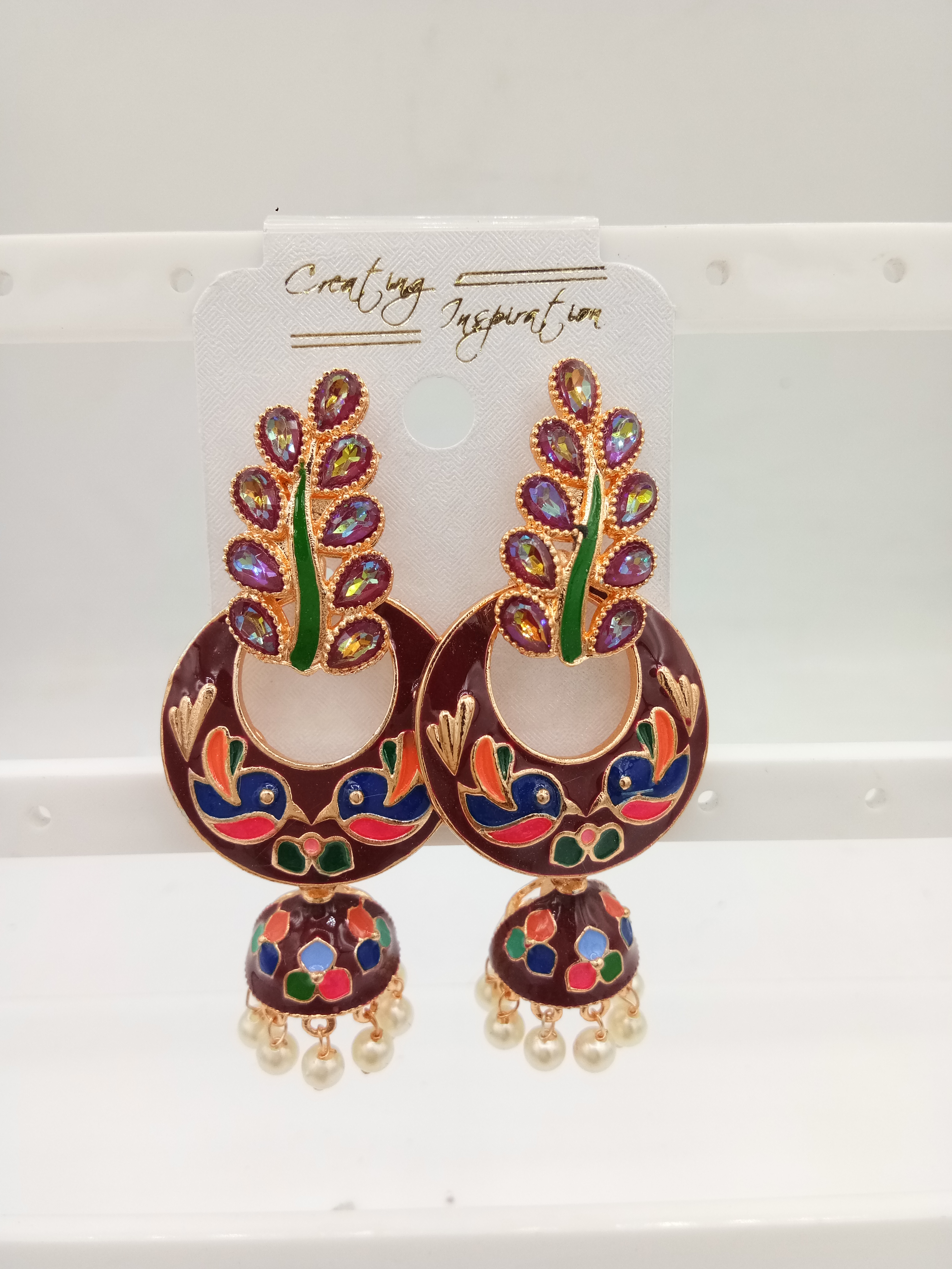 ROSE MULTI CMN JHUMKI - 523723