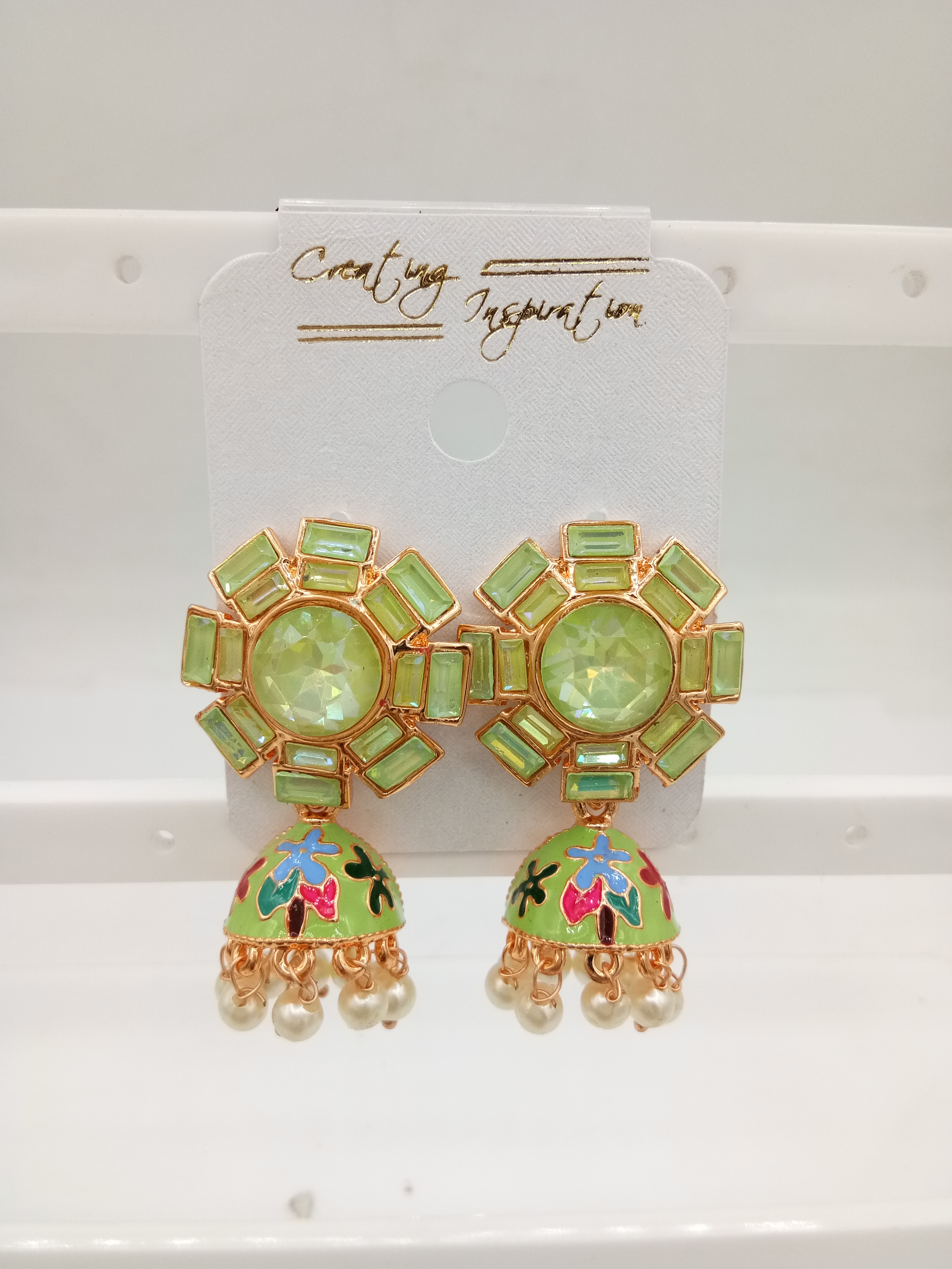 ROSE MULTI CMN + CLR ASSST JHUMKI - 523710