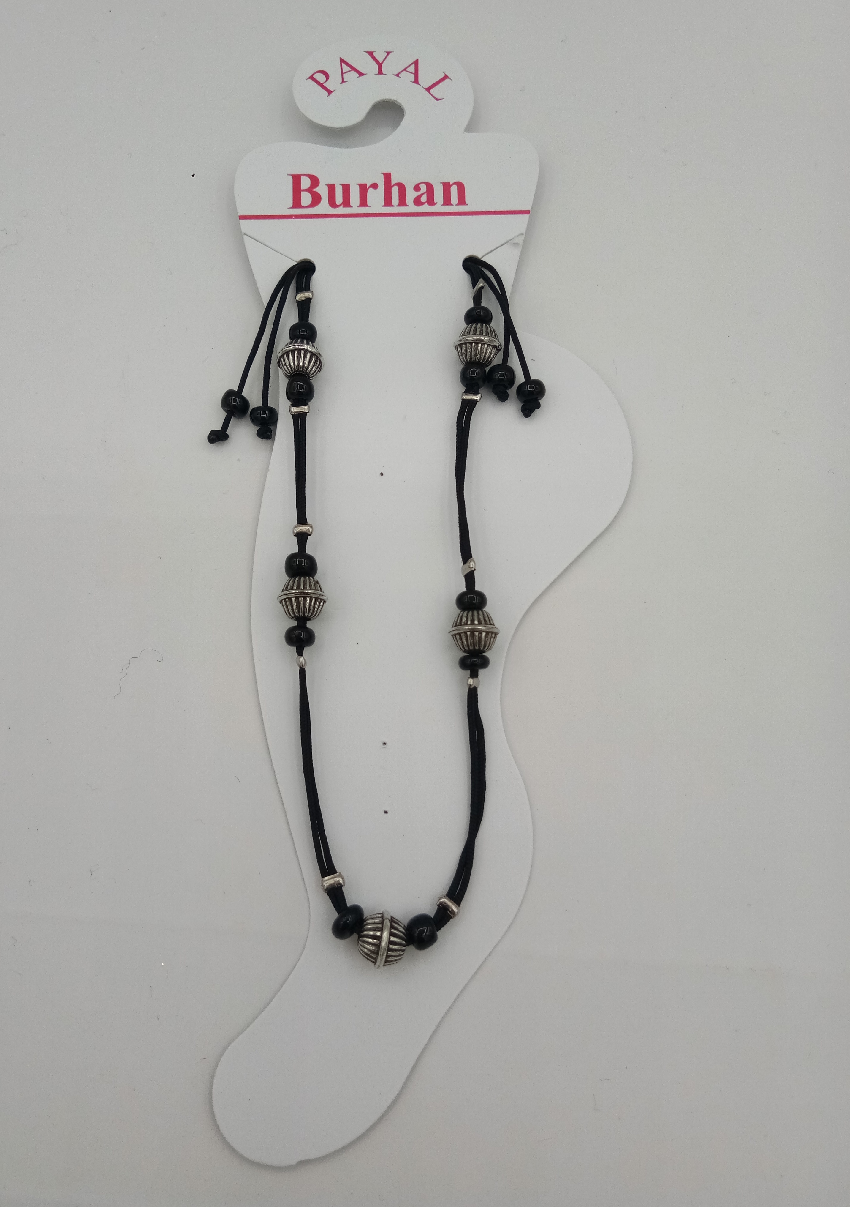 BLACK DHAGA PAYAL - 0249