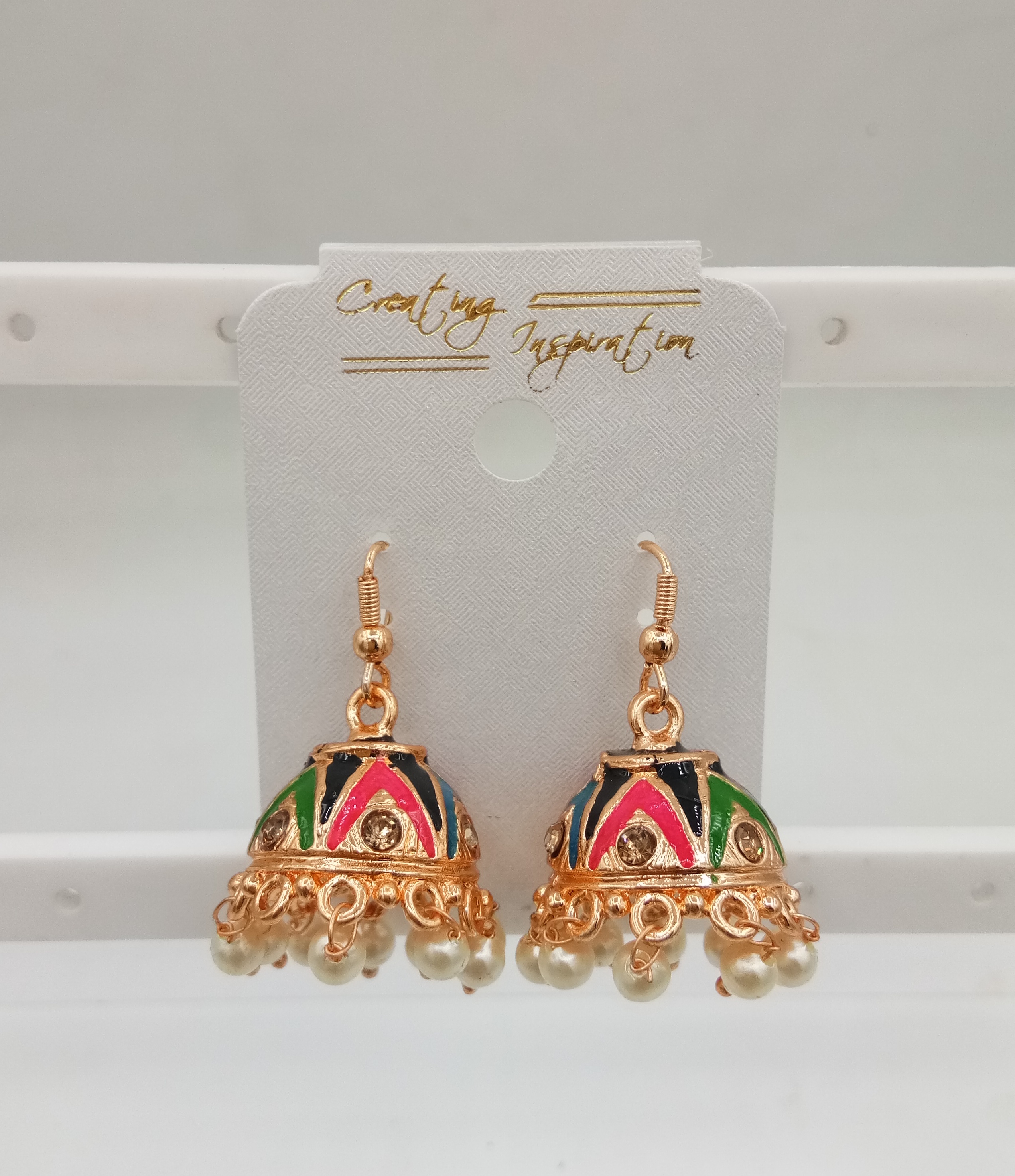 ROSE MULTI CMN AKDA JHUMKI - 522945