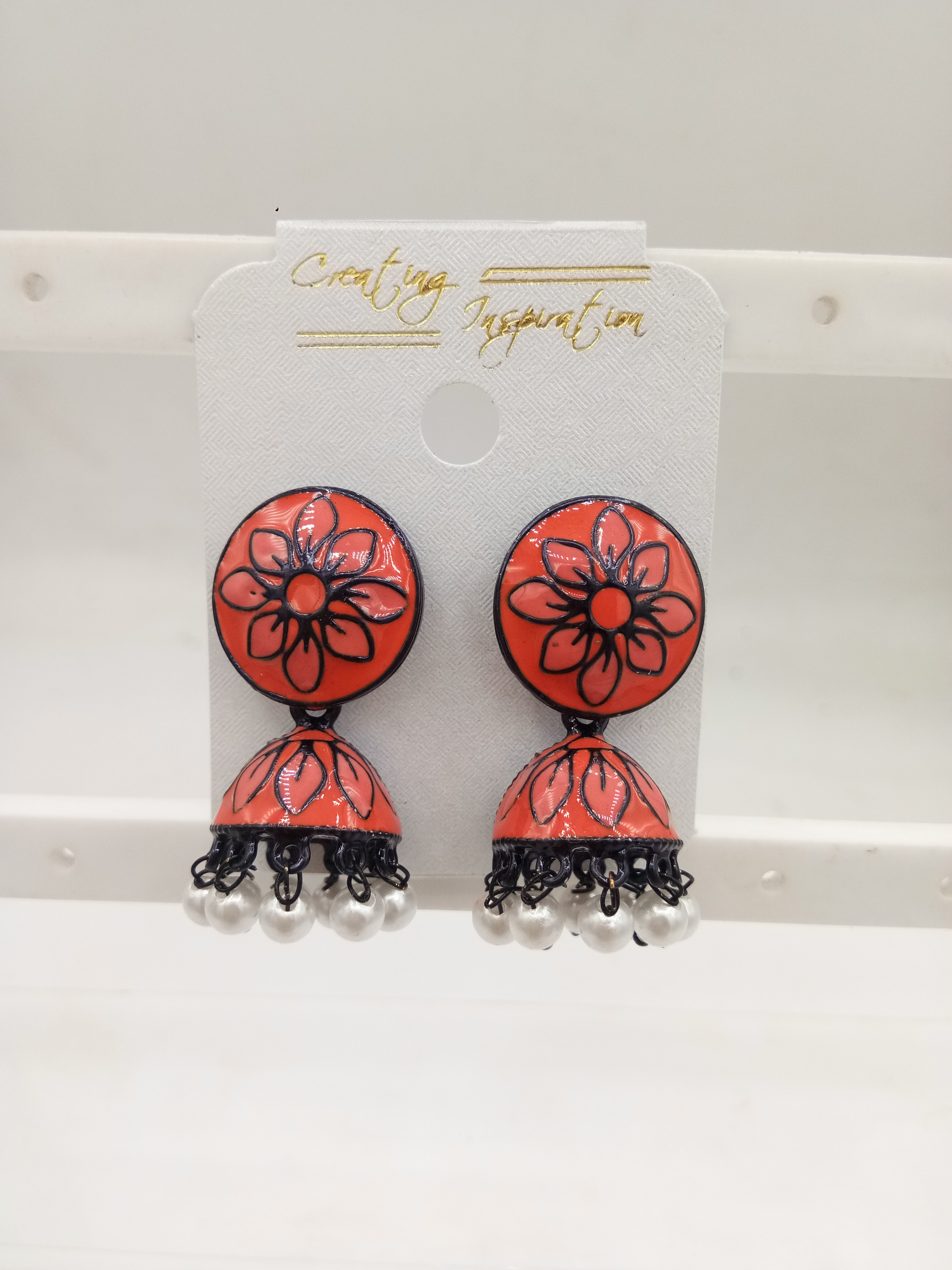 BLACK CMN JHUMKI - 523066