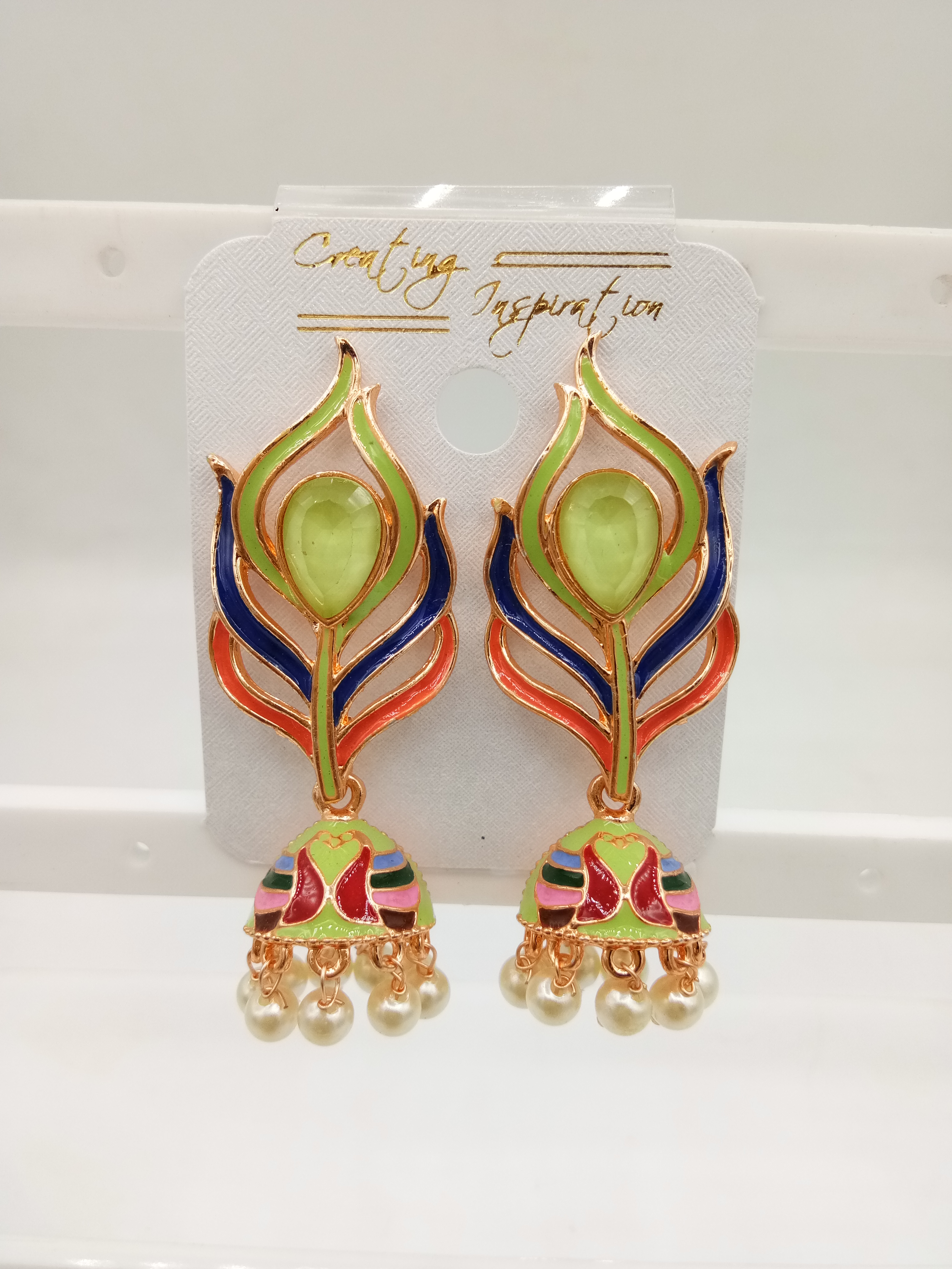 ROSE MULTI CMN + CLR ASSST JHUMKI - 523933